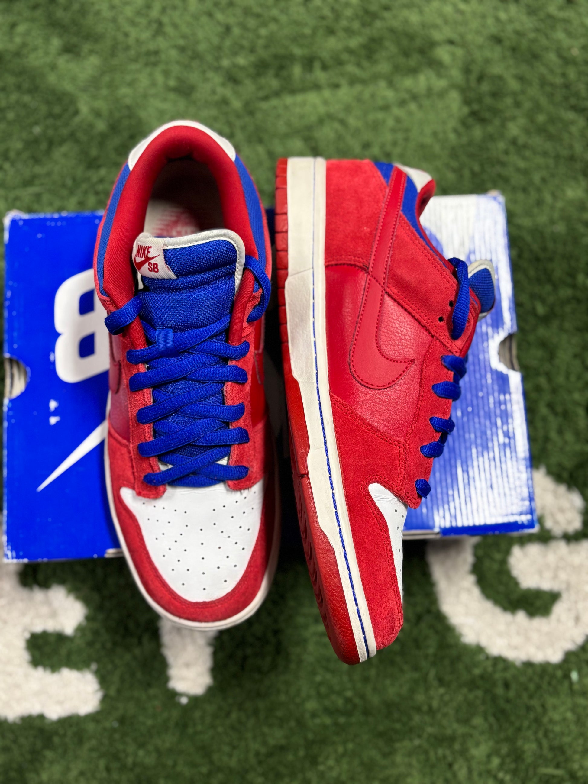Nike Dunk Low Pro Sb Red/Royal