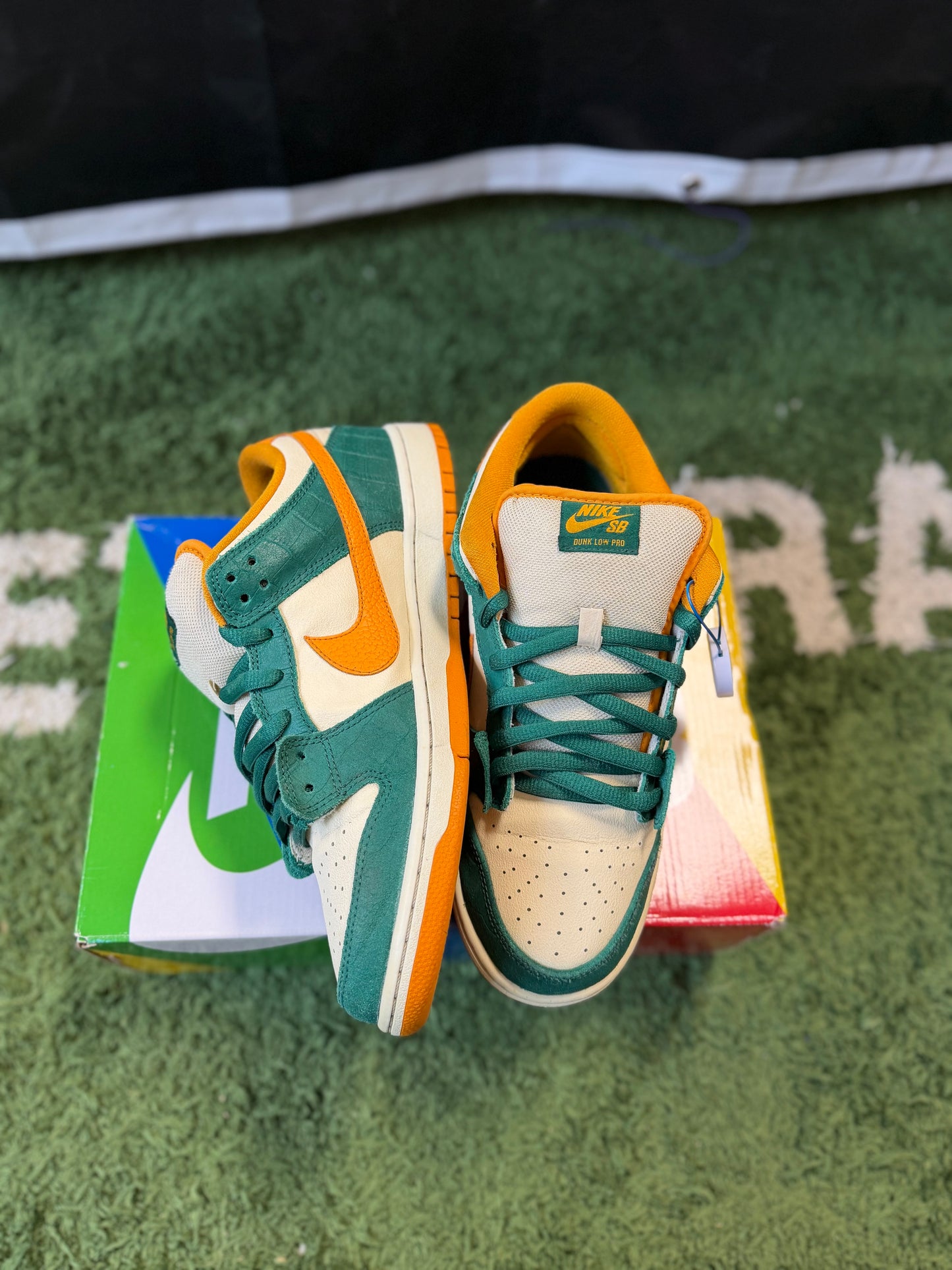 Nike SB Dunk Low Legion Pine Kumquat