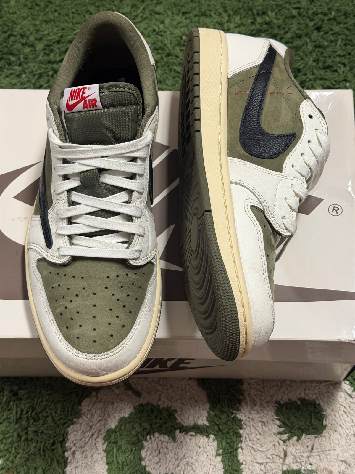 Jordan 1 Retro Low OG SP Travis Scott Medium Olive