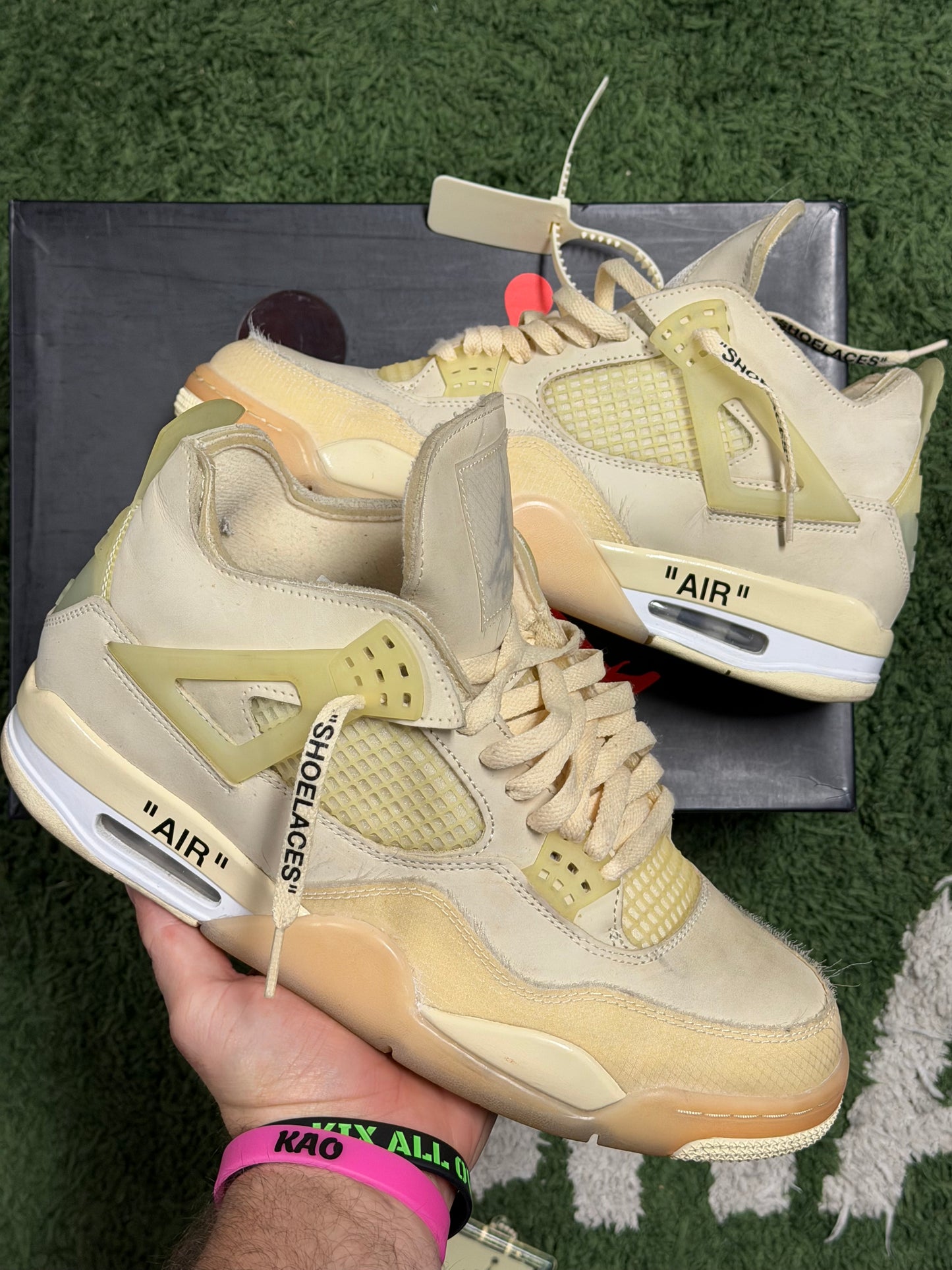 Jordan 4 Retro Off-White Sail (Women's)