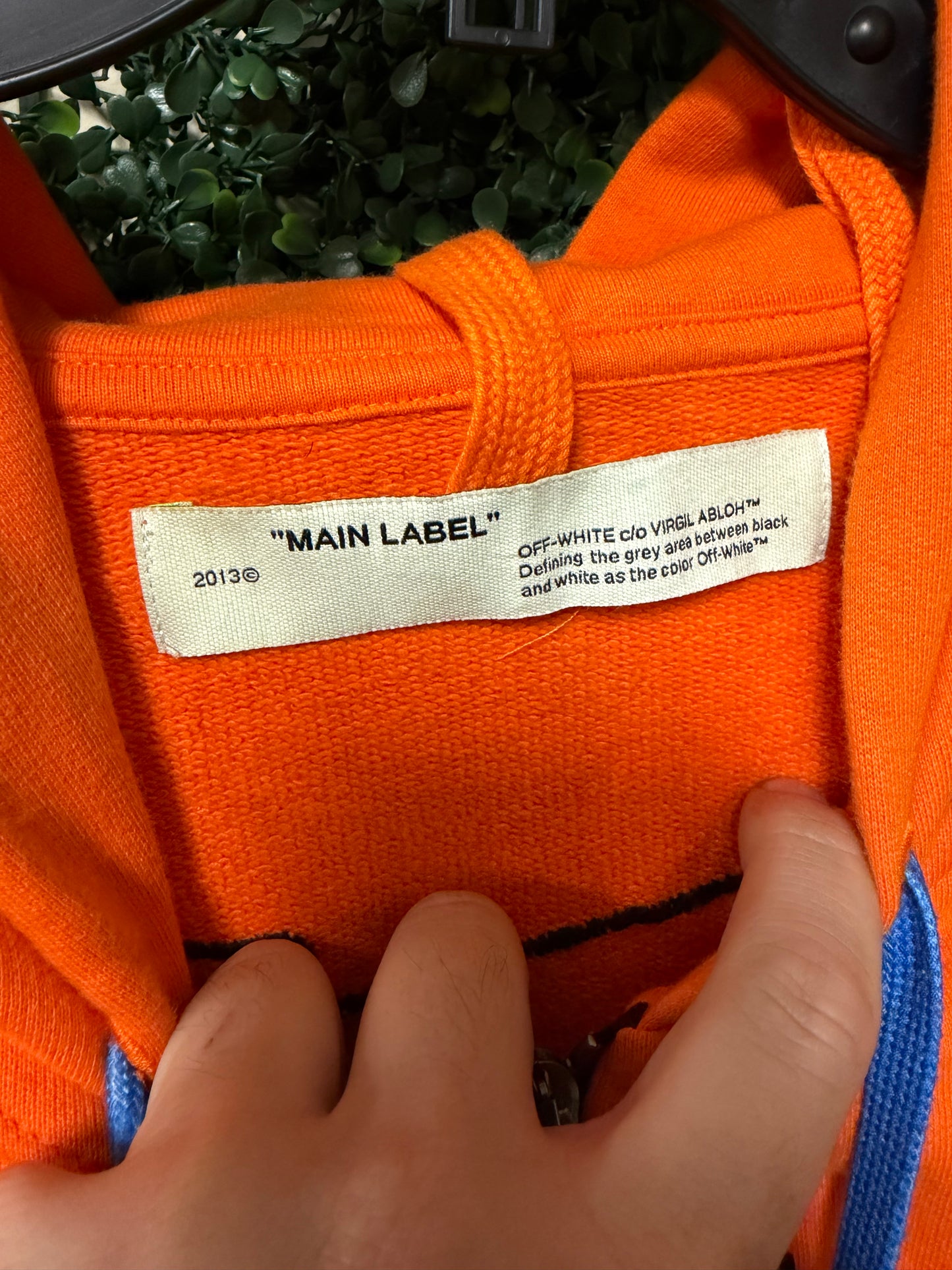 LEFT POINT HOODIE OFF-WHITE (4XL)