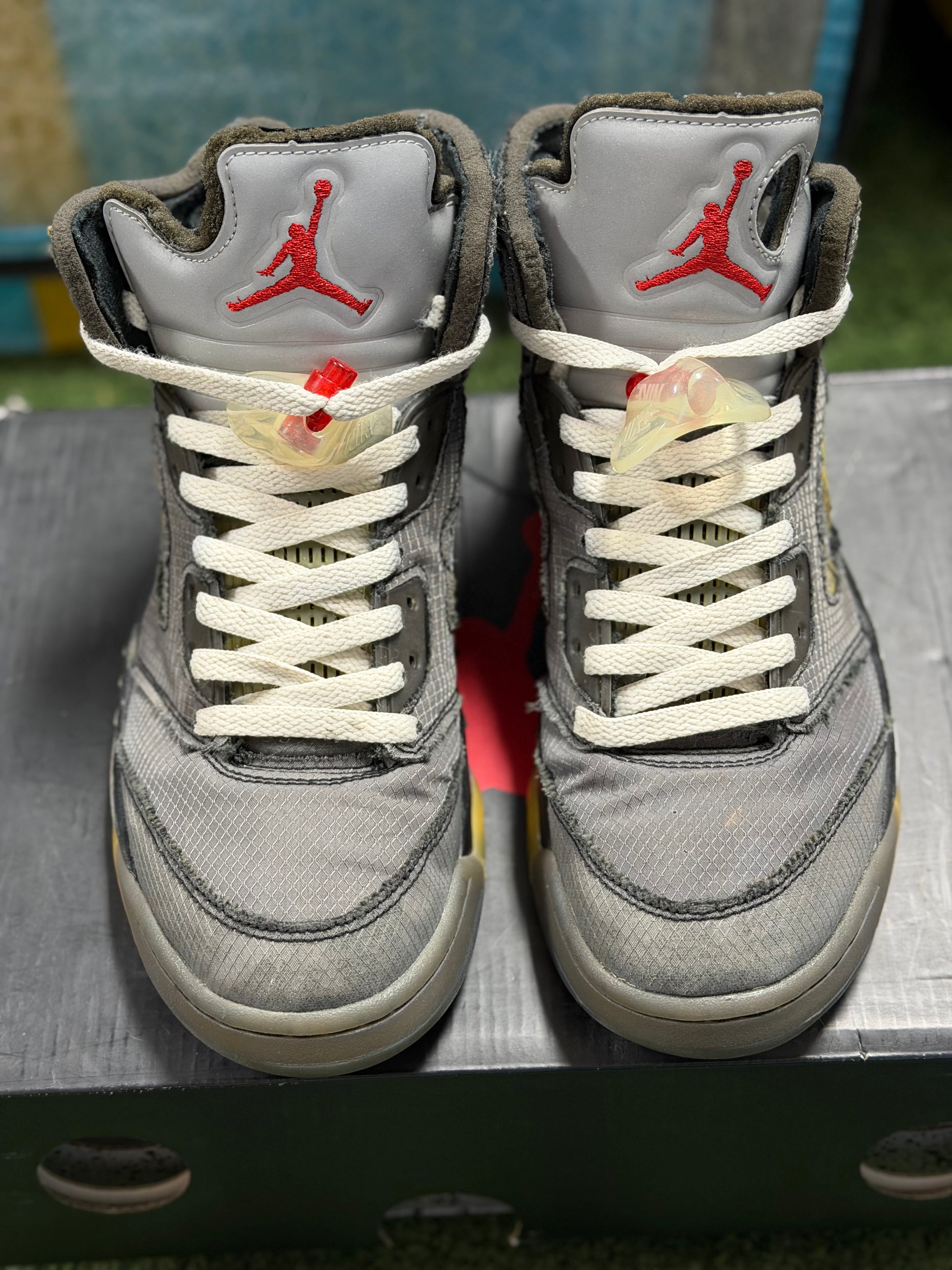 JORDAN 5 OFFWHITE MUSLIN