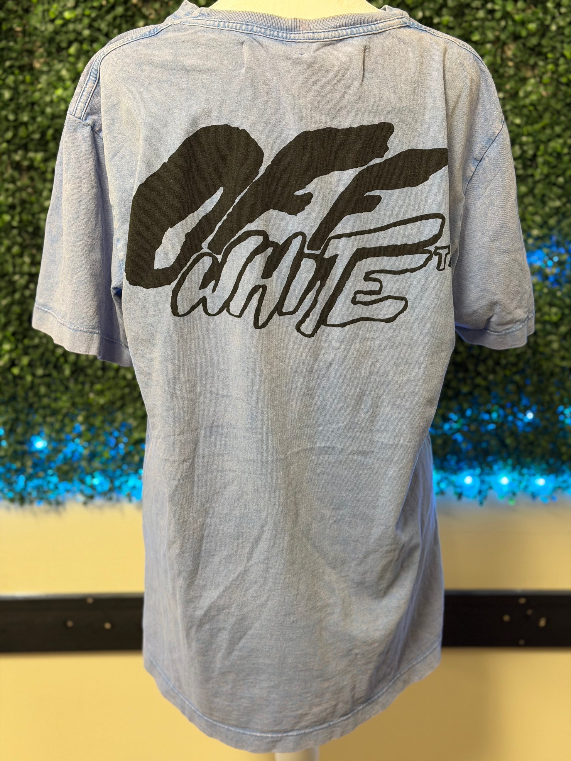 OFFWHITE T-SHIRT VIOLET