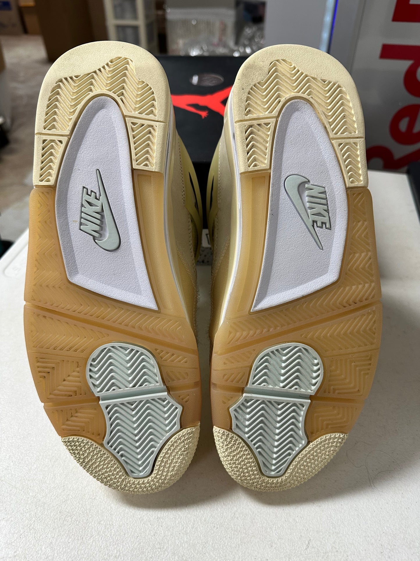 Jordan 4 Off White Sail