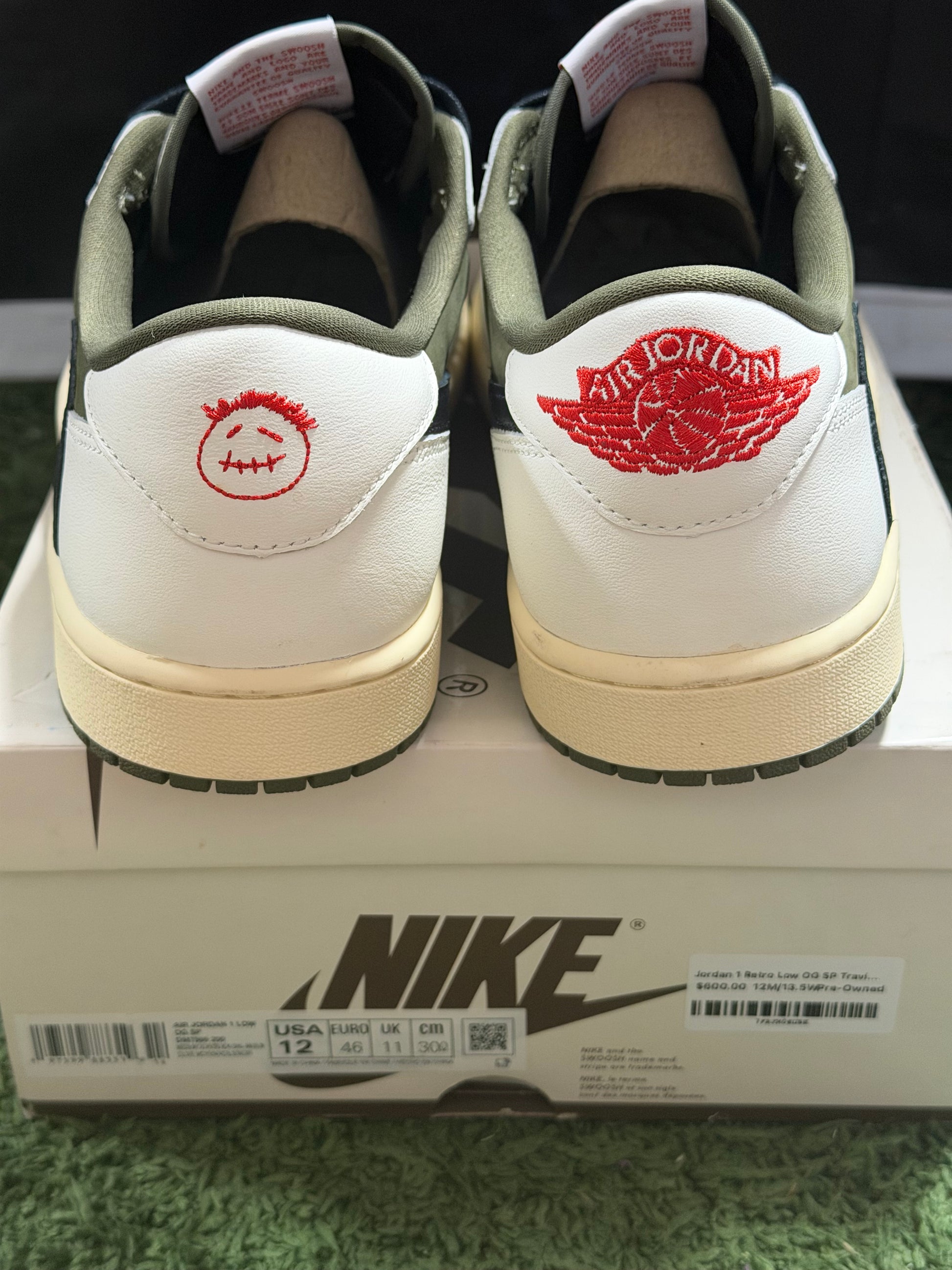Jordan 1 Retro Low OG SP Travis Scott Medium Olive