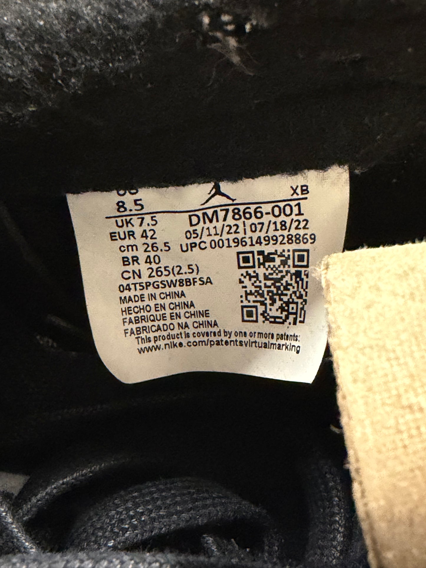 Jordan 1 Retro Low OG SP Travis Scott Black Phantom