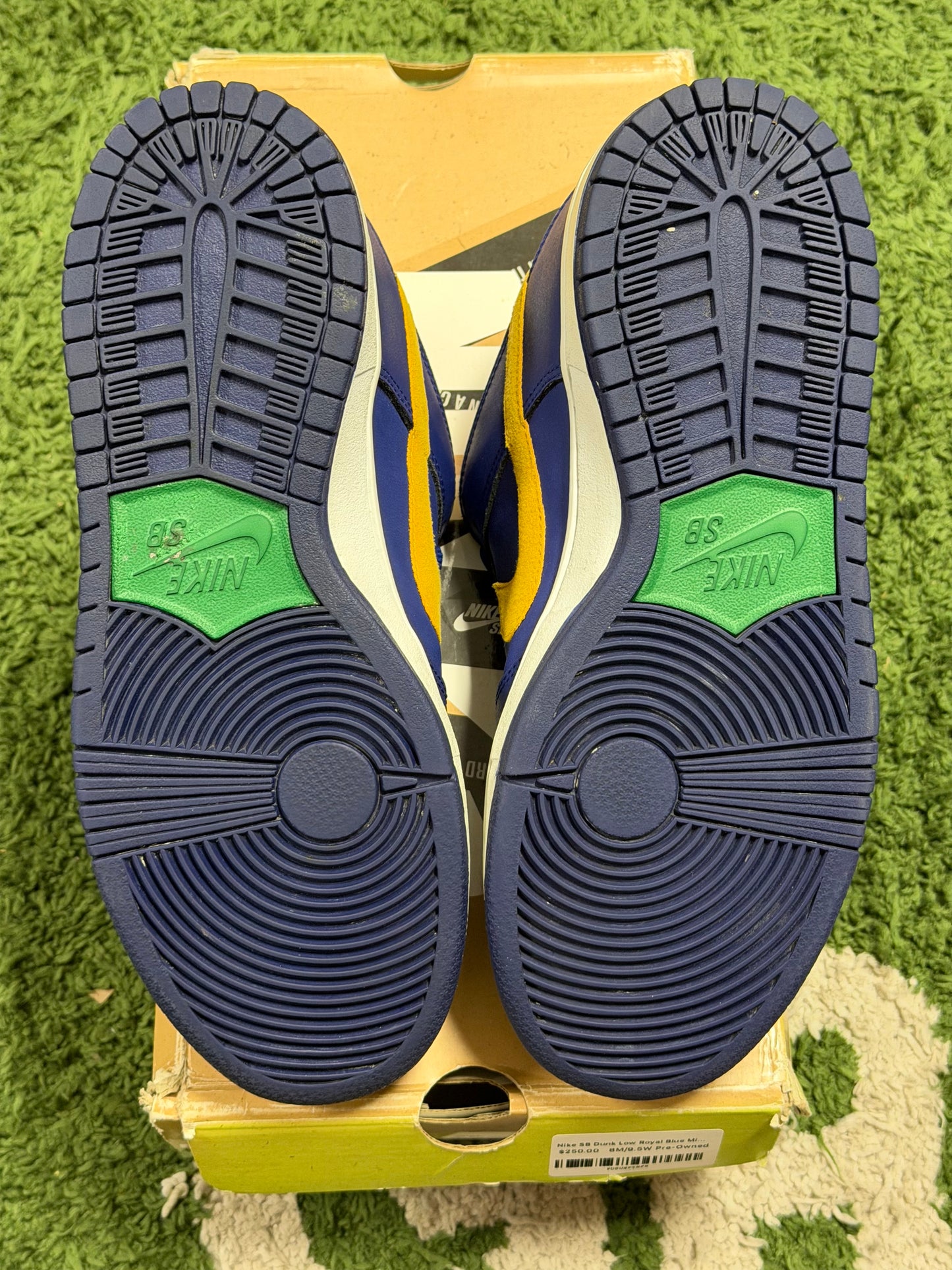 Nike SB Dunk Low Royal Blue Midas Gold