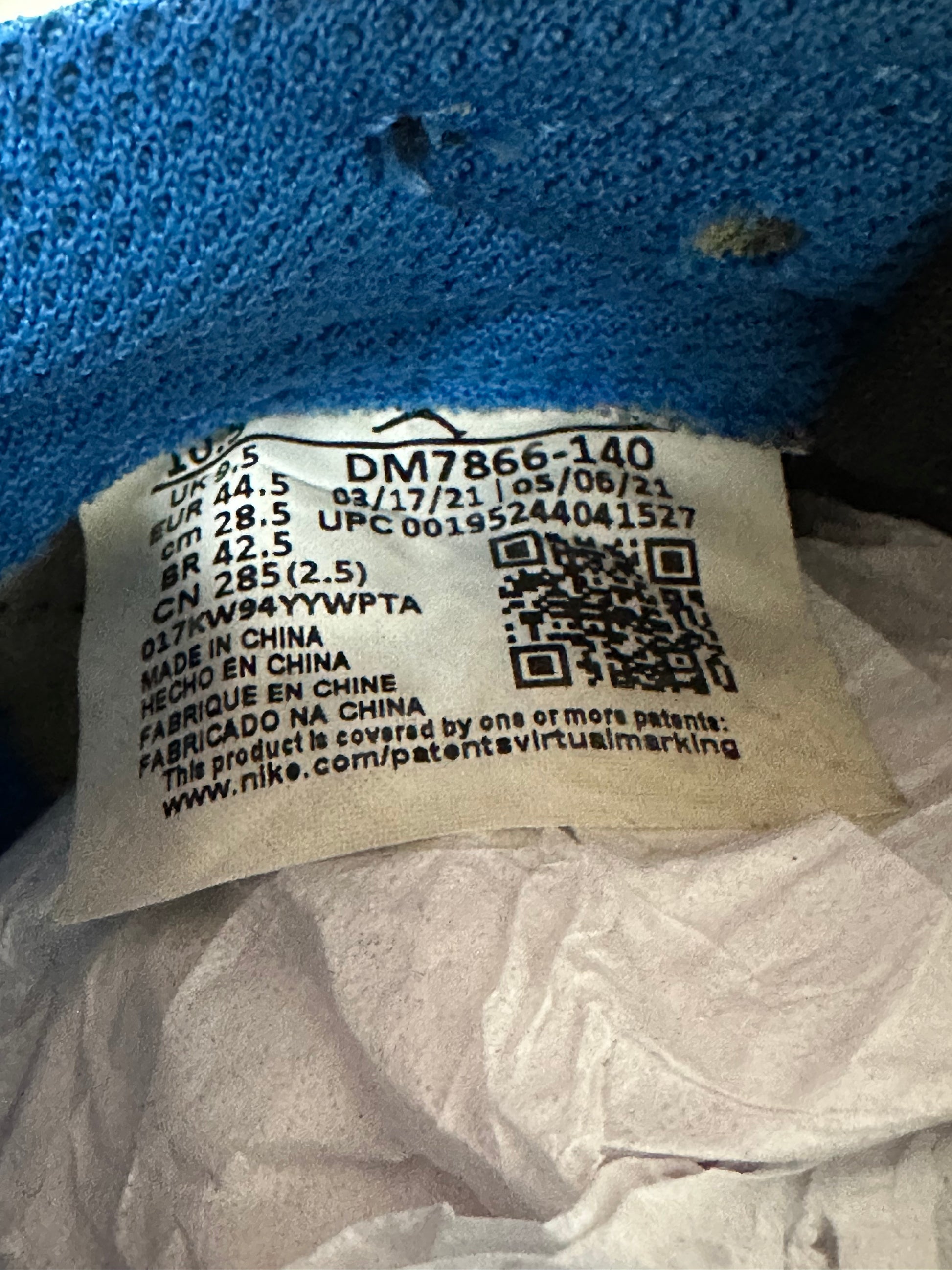 Jordan 1 Retro Low OG SP Fragment x Travis Scott