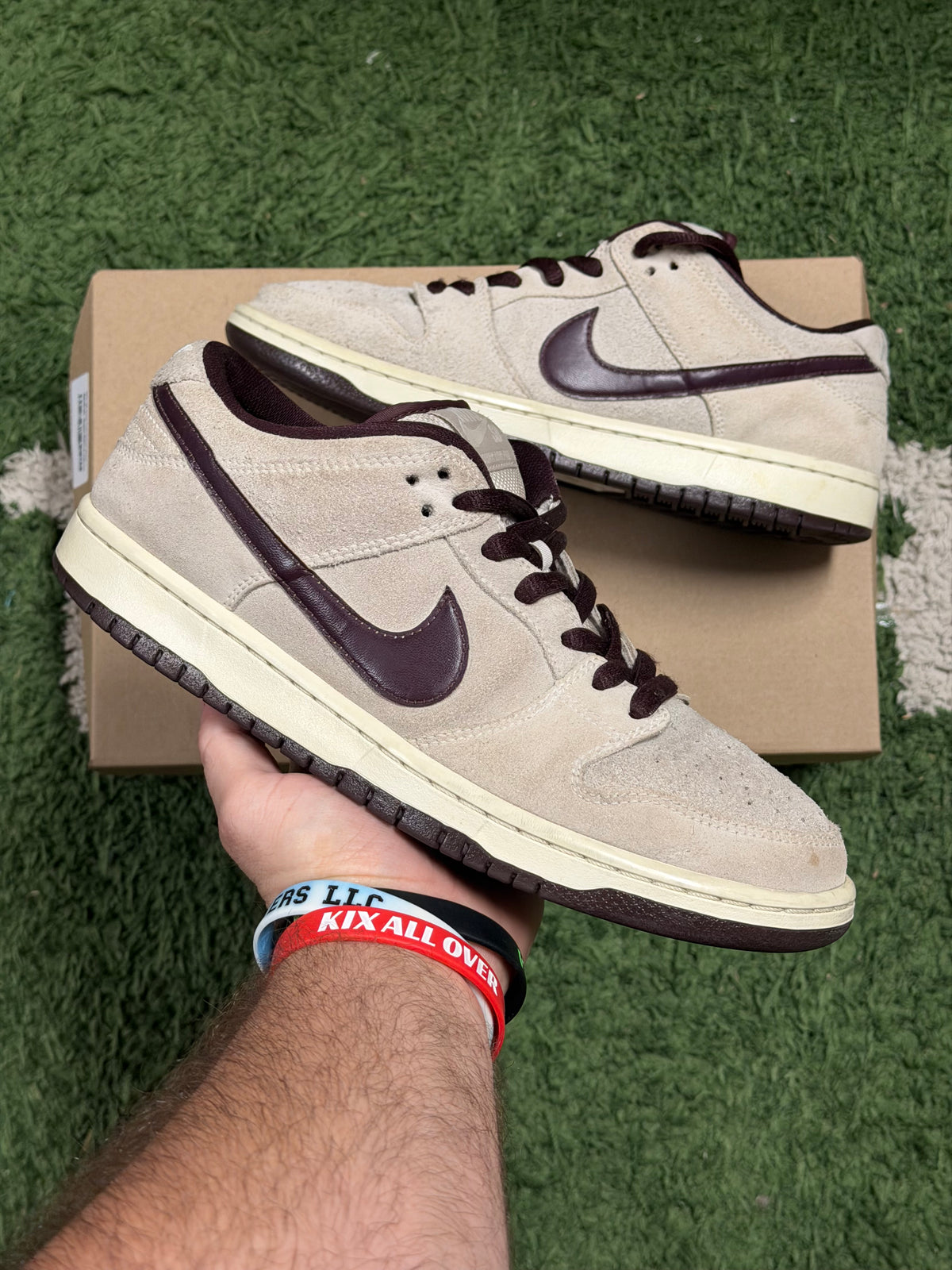Nike SB Dunk Low Desert Sand Mahogany