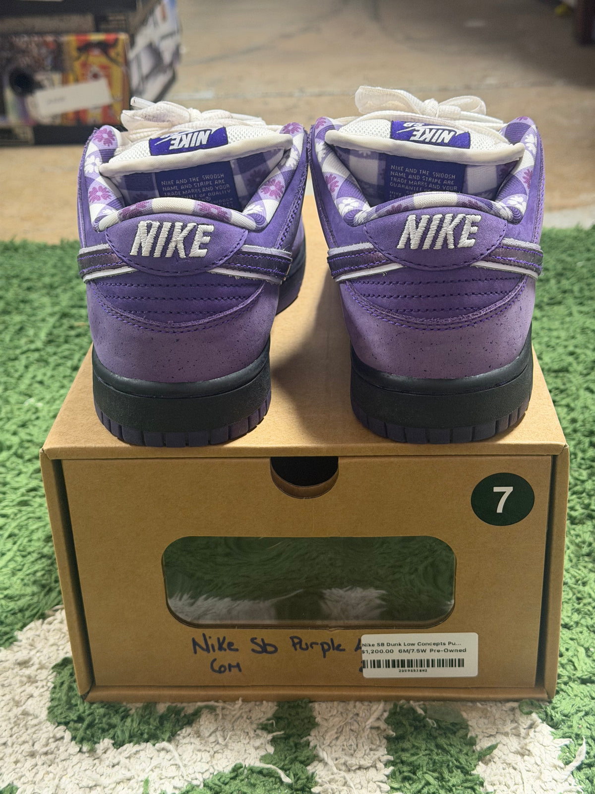 Nike SB Dunk Low Concepts Purple Lobster