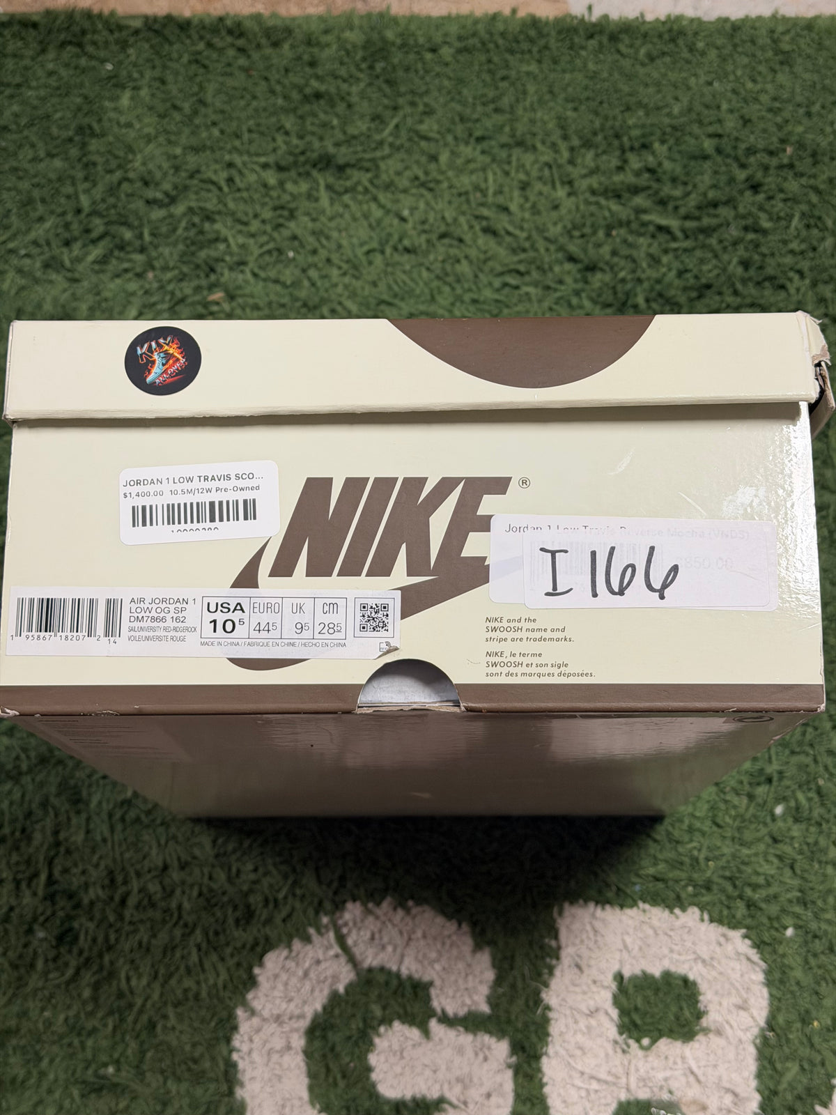 Jordan 1 Retro Low OG SP Travis Scott Reverse Mocha