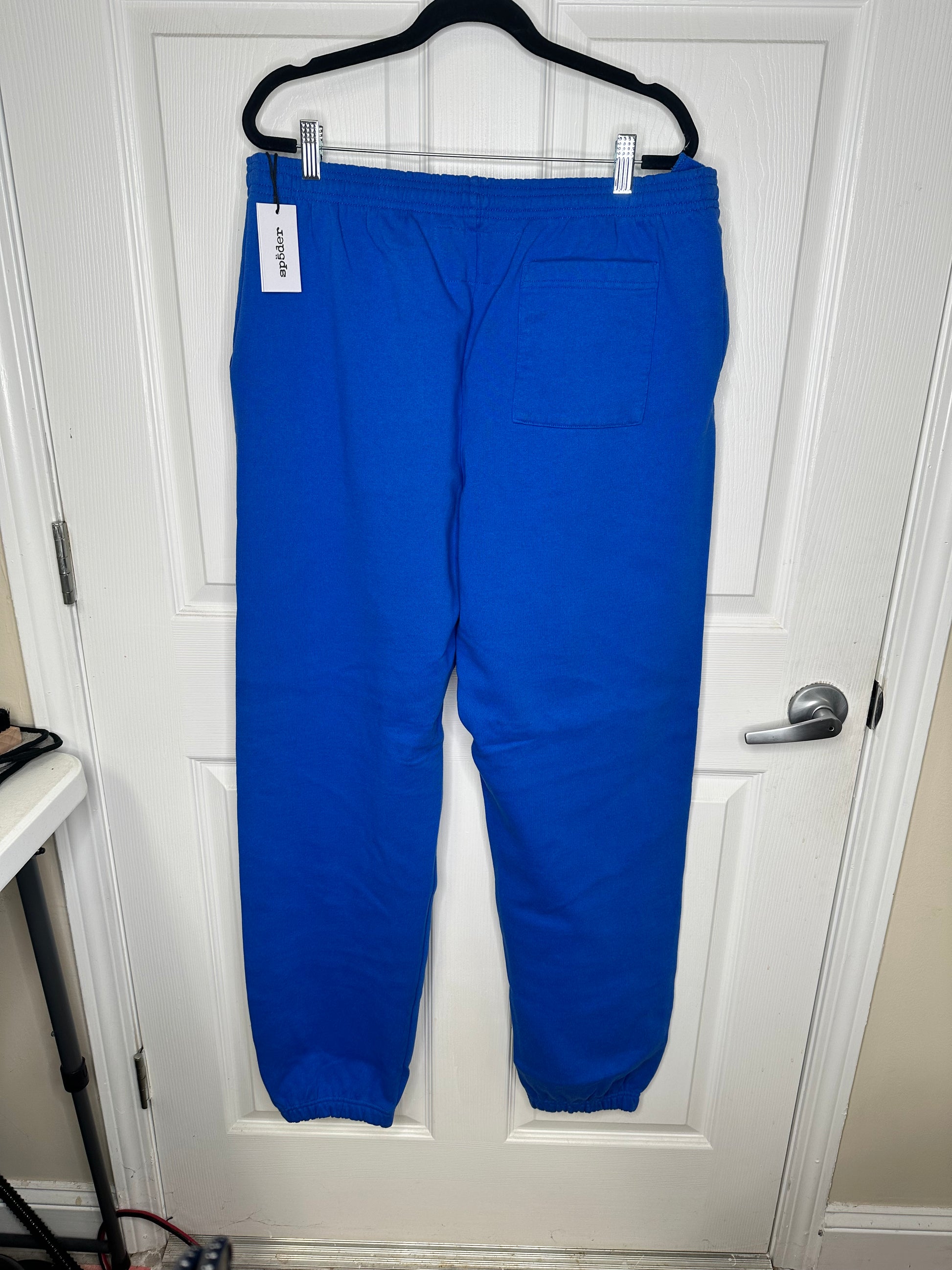 Sp5der Angel Number Sweatpant Blue