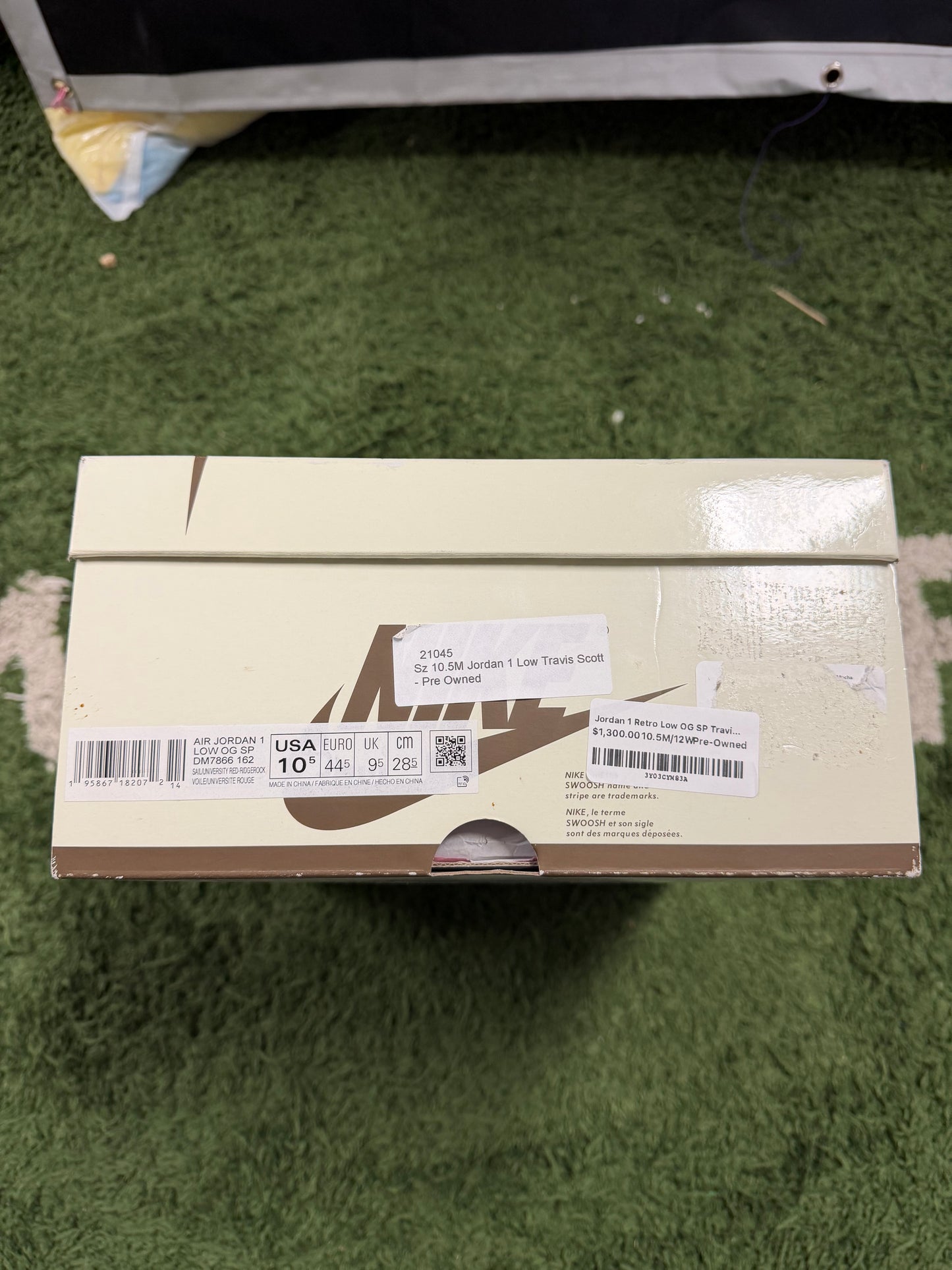 Jordan 1 Retro Low OG SP Travis Scott Reverse Mocha