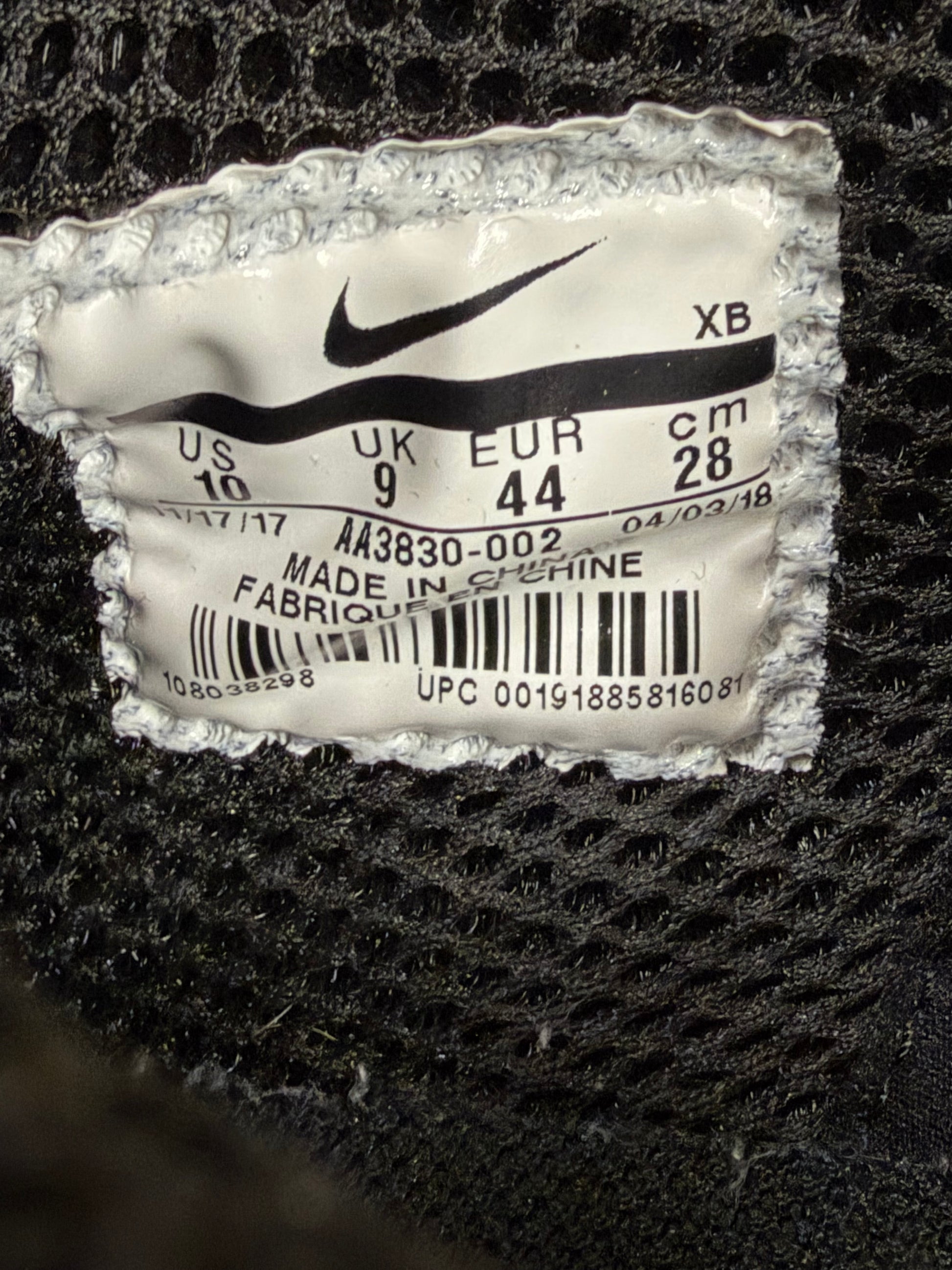 Nike Air Presto Off-White Black (2018)