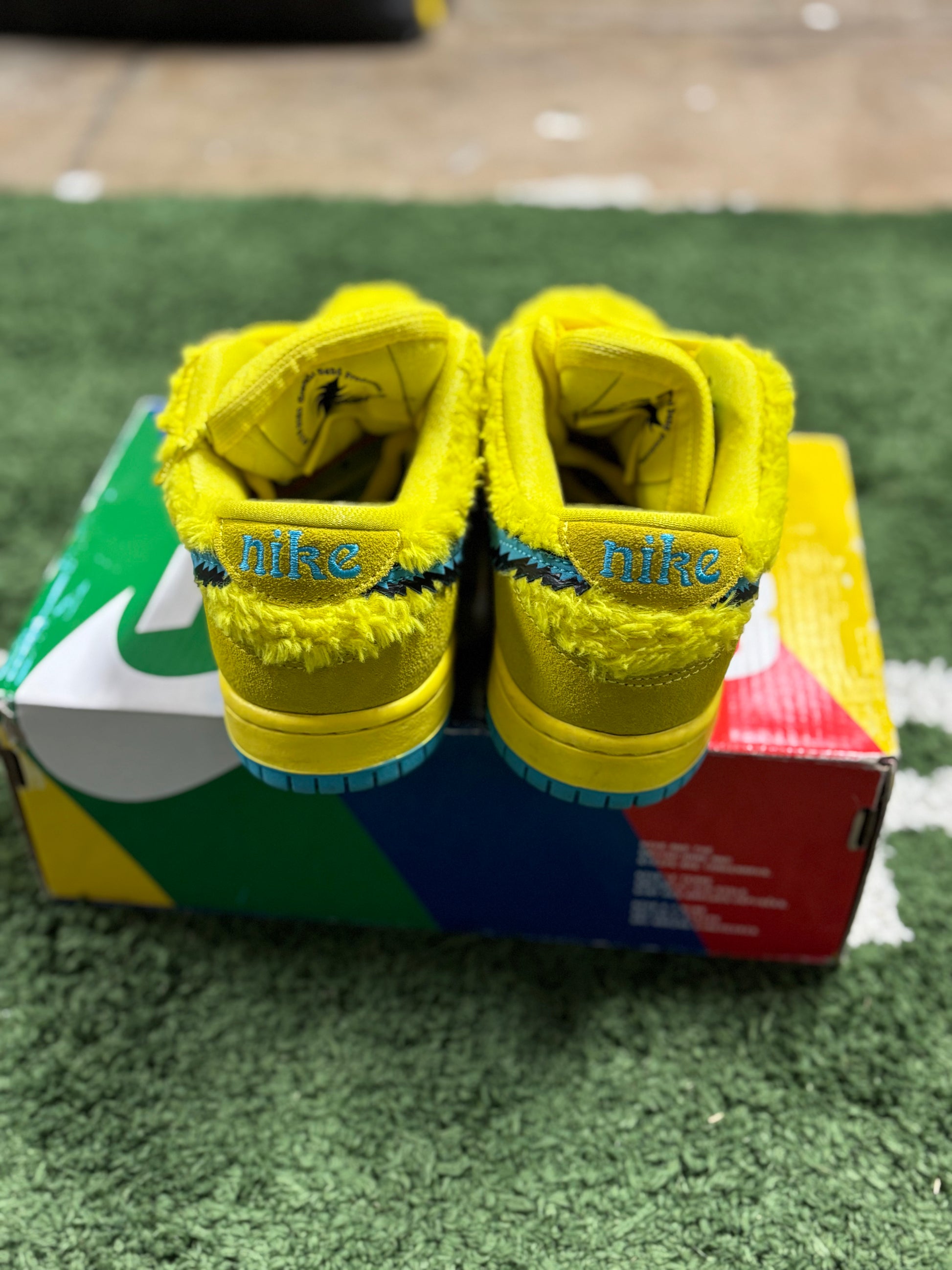 Nike SB Dunk Low Grateful Dead Bears Opti Yellow