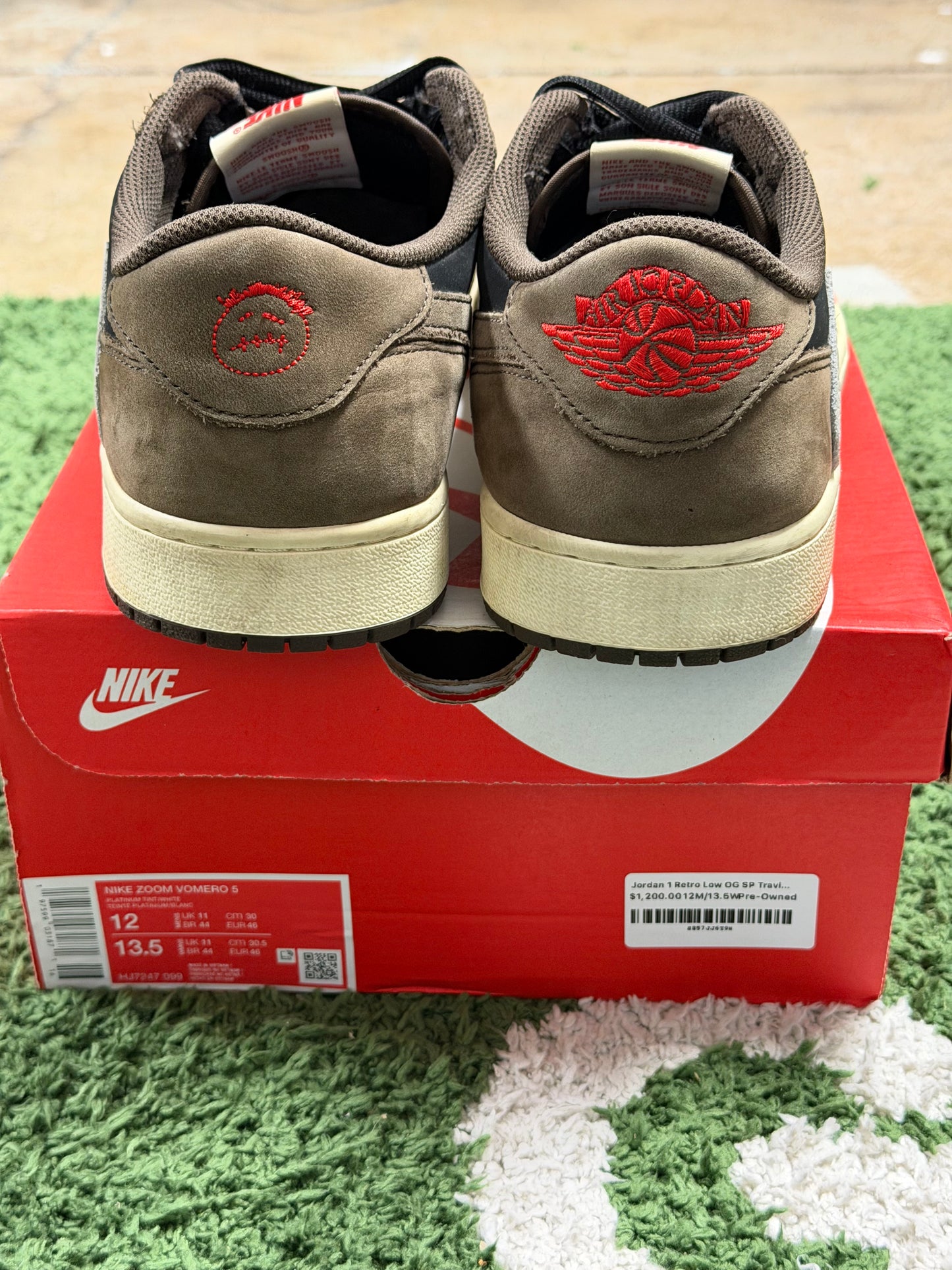 Jordan 1 Retro Low OG SP Travis Scott Mocha