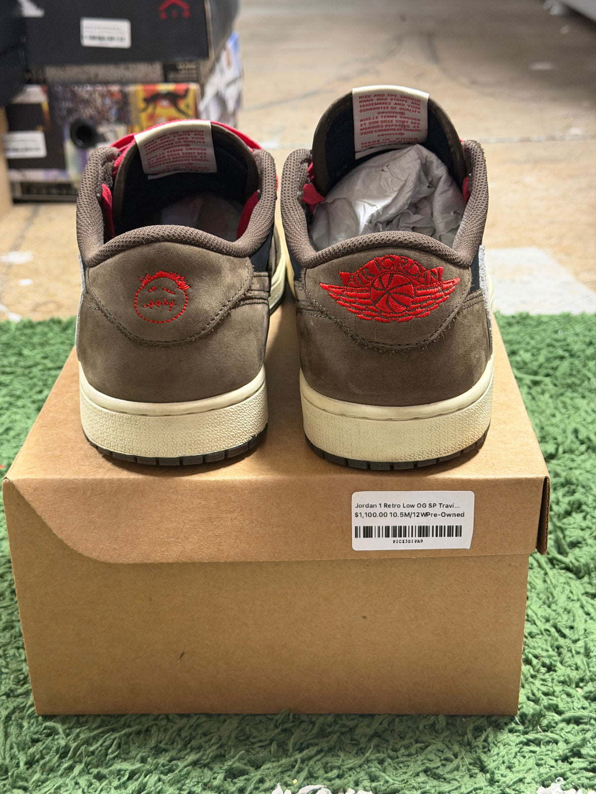 Jordan 1 Retro Low OG SP Travis Scott Mocha