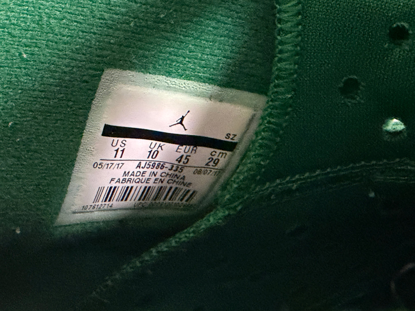 Jordan 6 Retro Gatorade Green