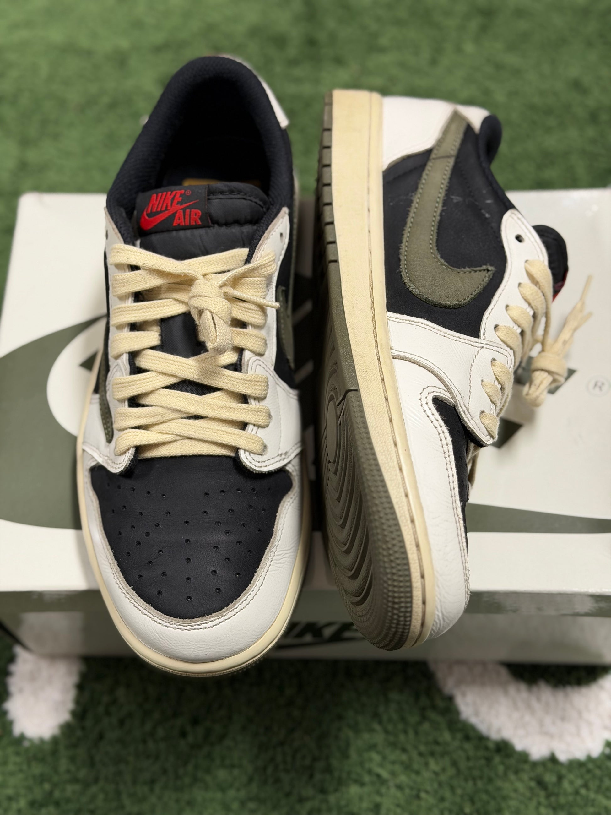 Jordan 1 Retro Low OG SP Travis Scott Olive (Women's)