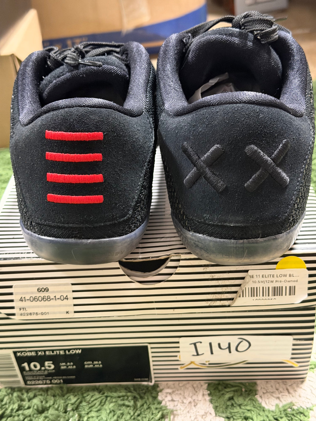 NIKE KOBE 11 ELITE LOW BLACK SPACE