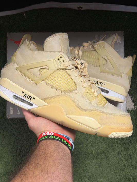 Jordan 4 Retro Off-White Sail (Women's)