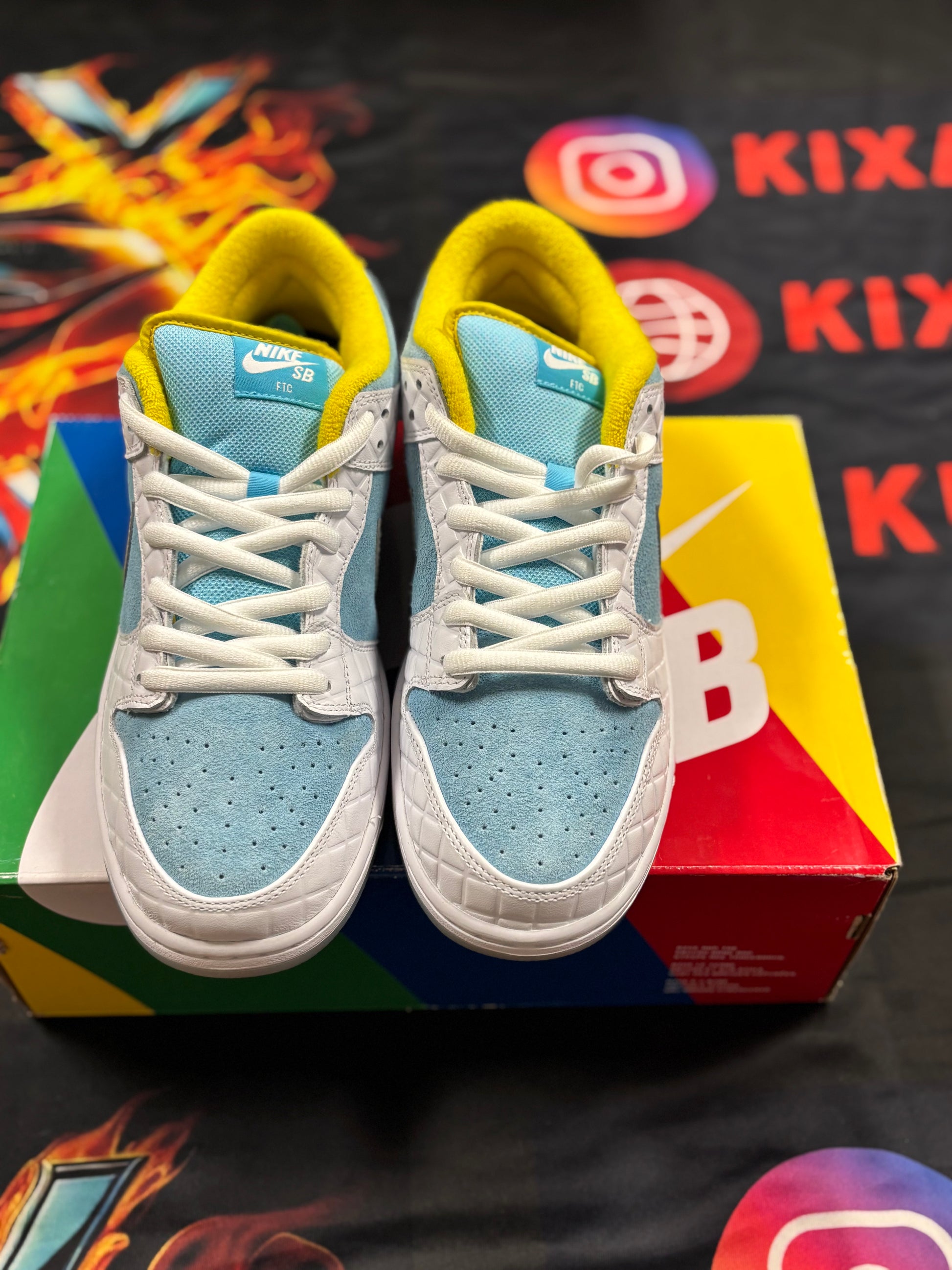 Nike SB Dunk Low FTC Lagoon Pulse