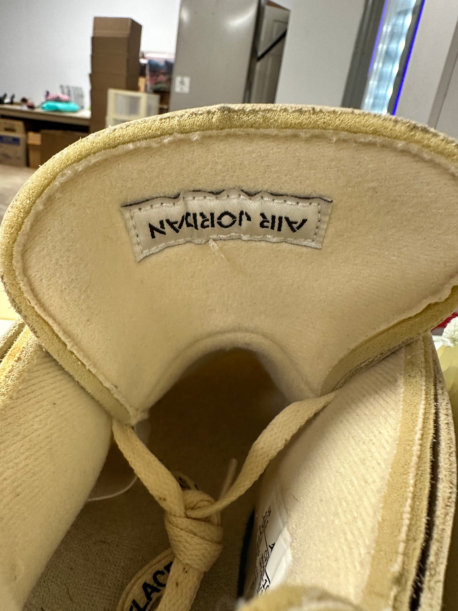 Jordan 4 Off White Sail