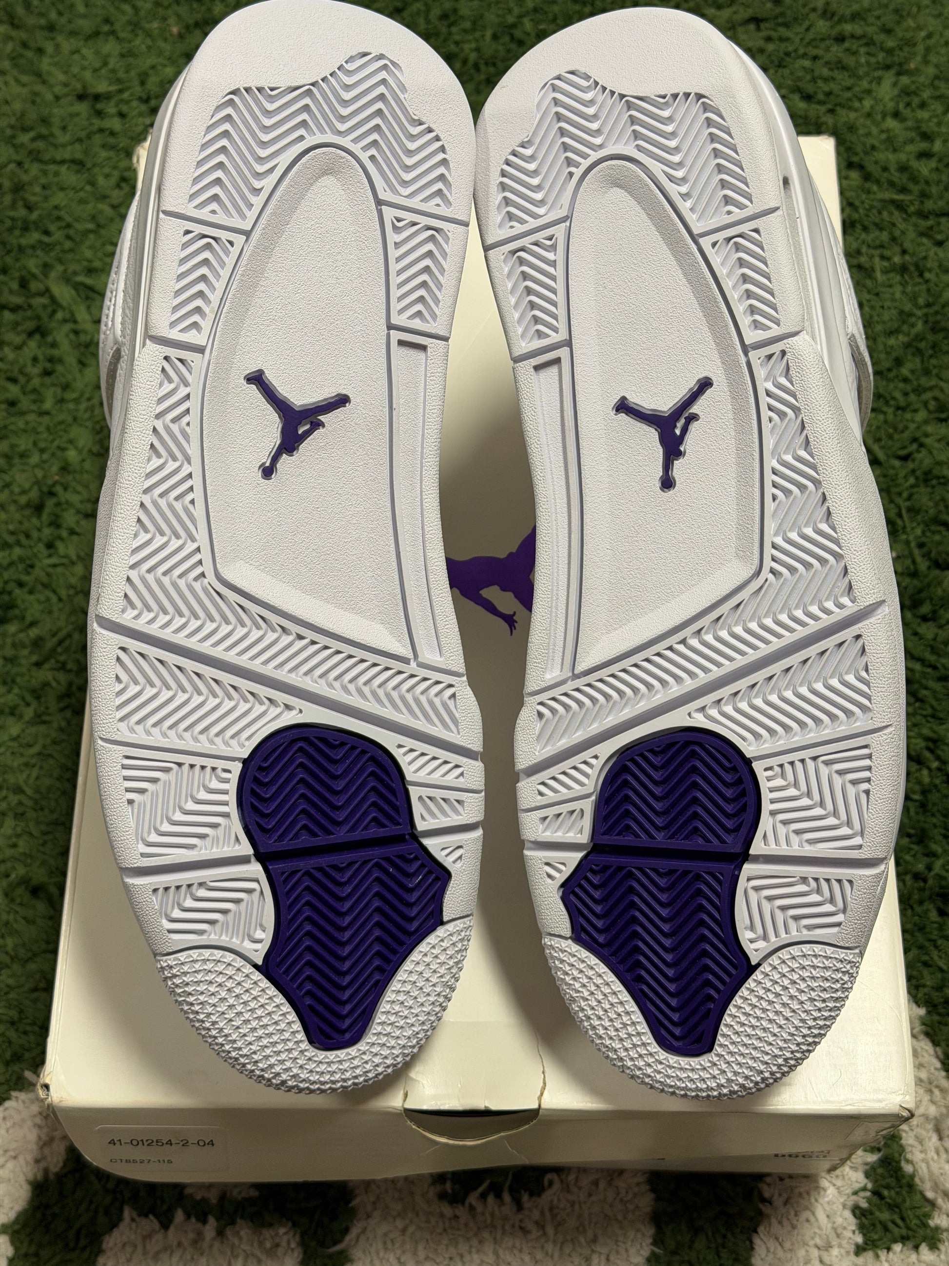 Jordan 4 Retro Metallic Purple