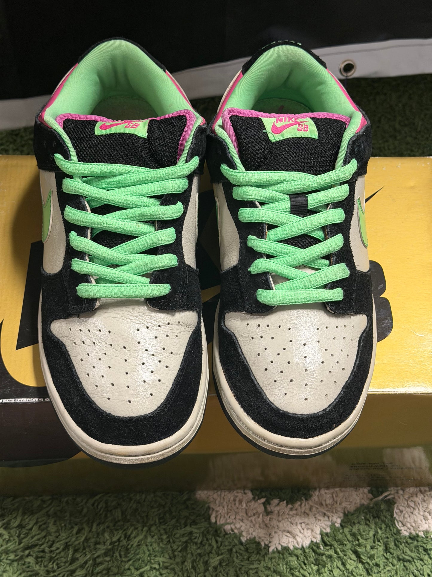 Nike SB Dunk Low Magnet Light Poison Green
