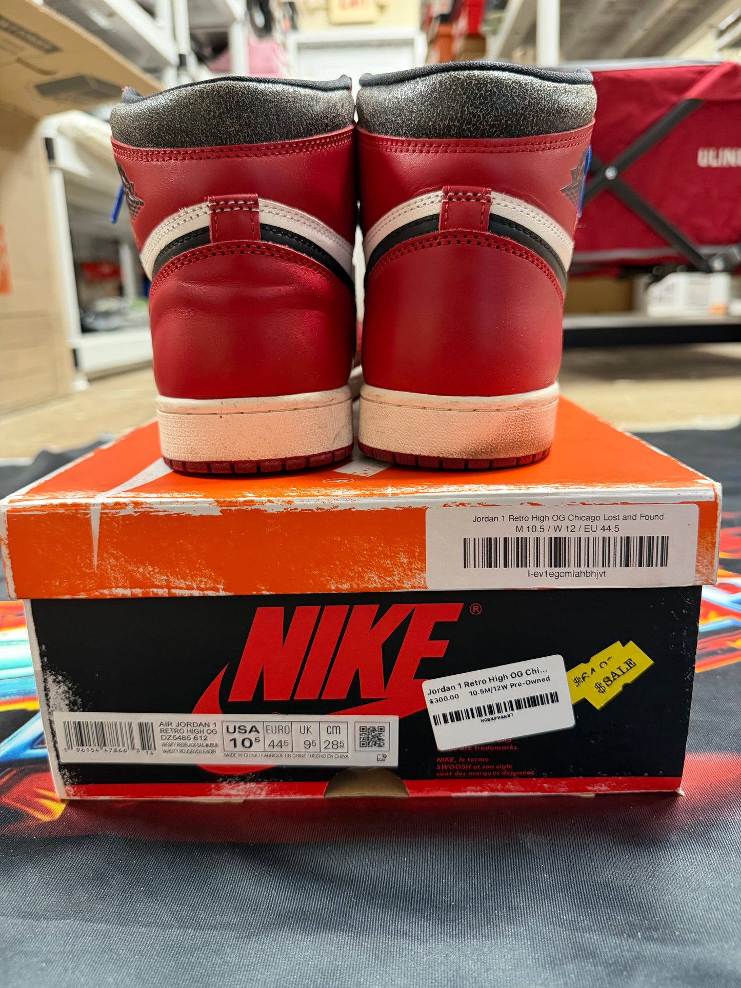 Jordan 1 Retro High OG Chicago Lost and Found