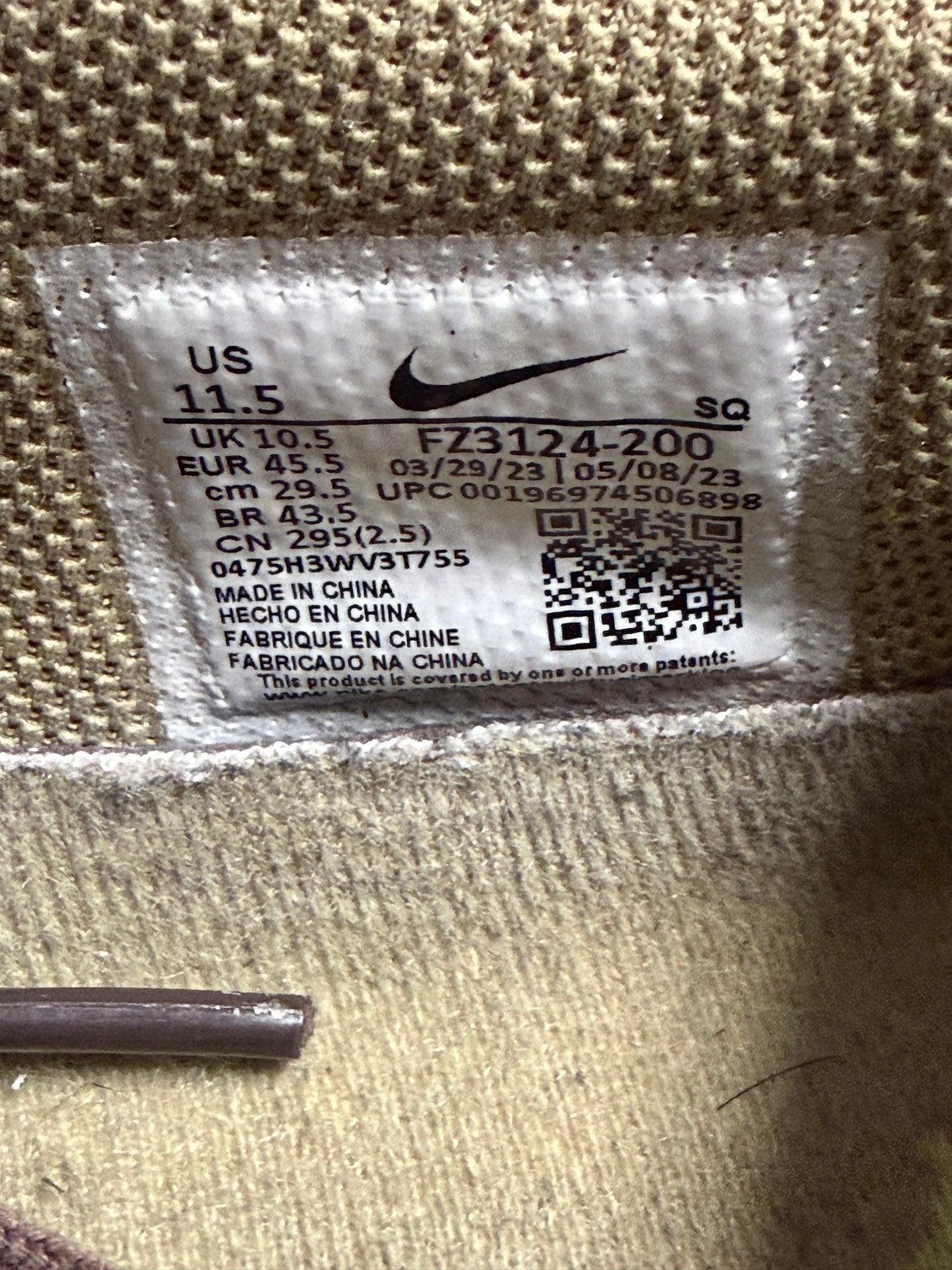Jordan 1 Retro Low Golf Travis Scott Neutral Olive
