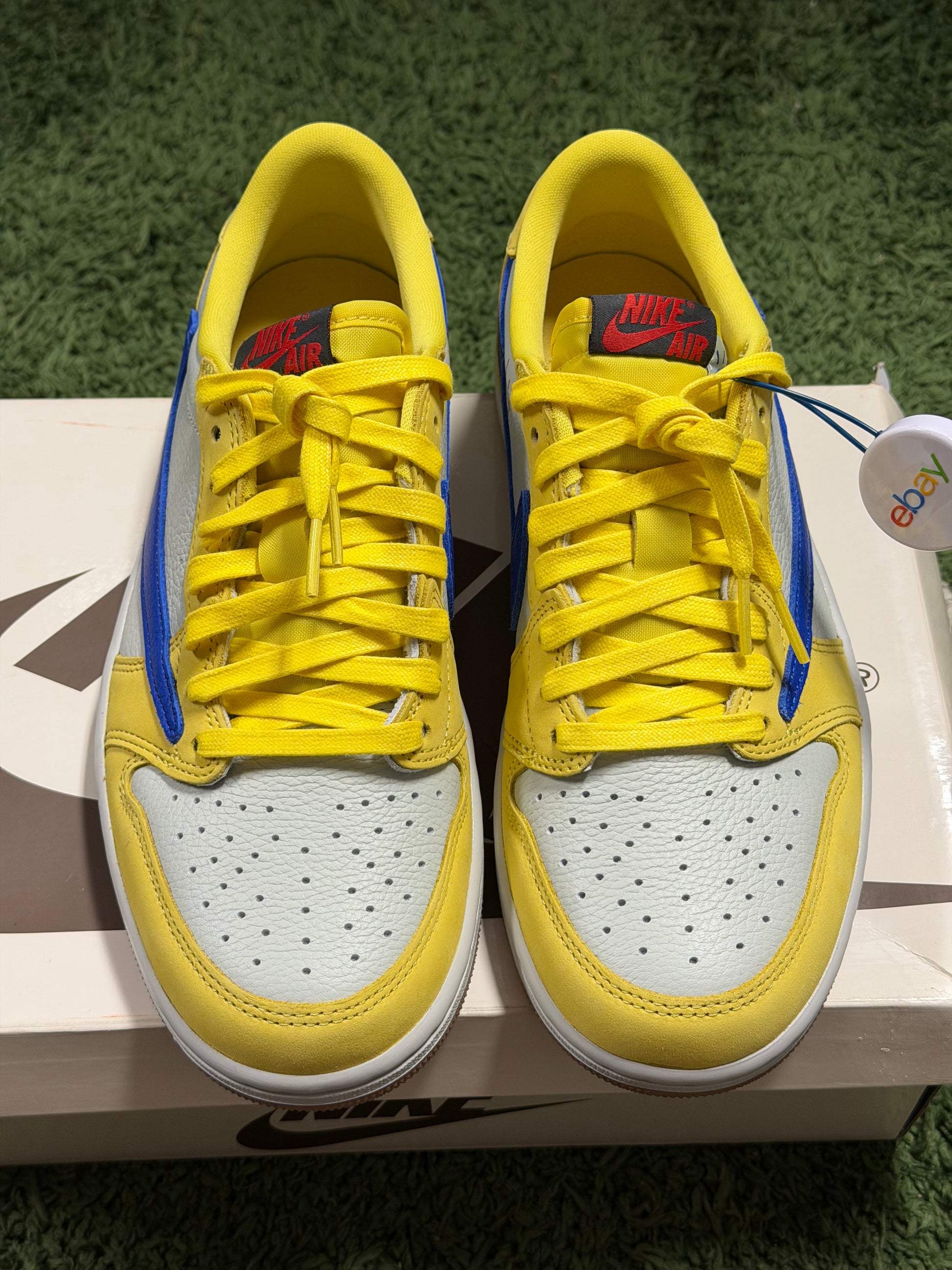 Jordan 1 Retro Low OG SP Travis Scott Canary (Women's)