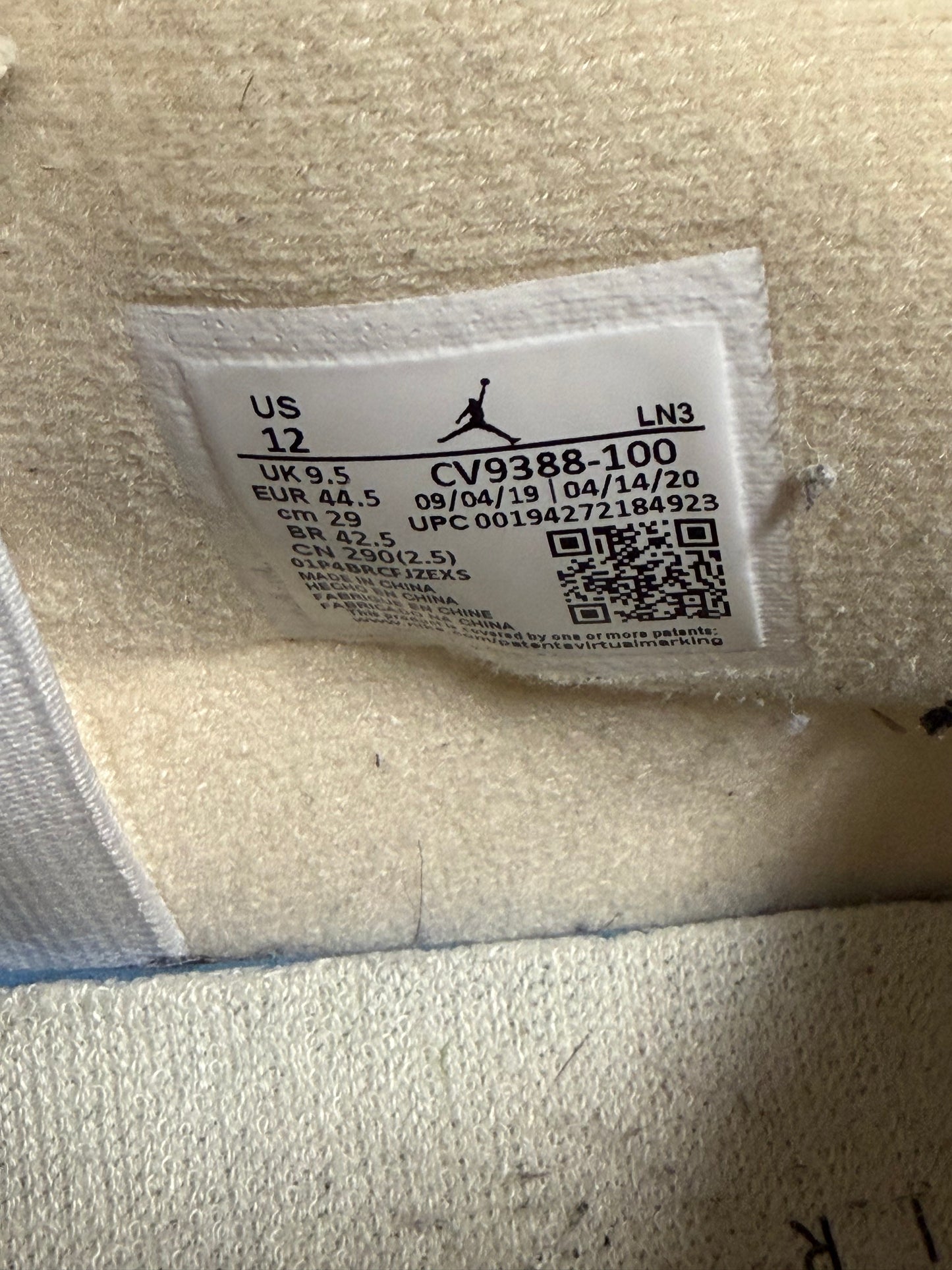 Jordan 4 Retro Off-White Sail (Women's)