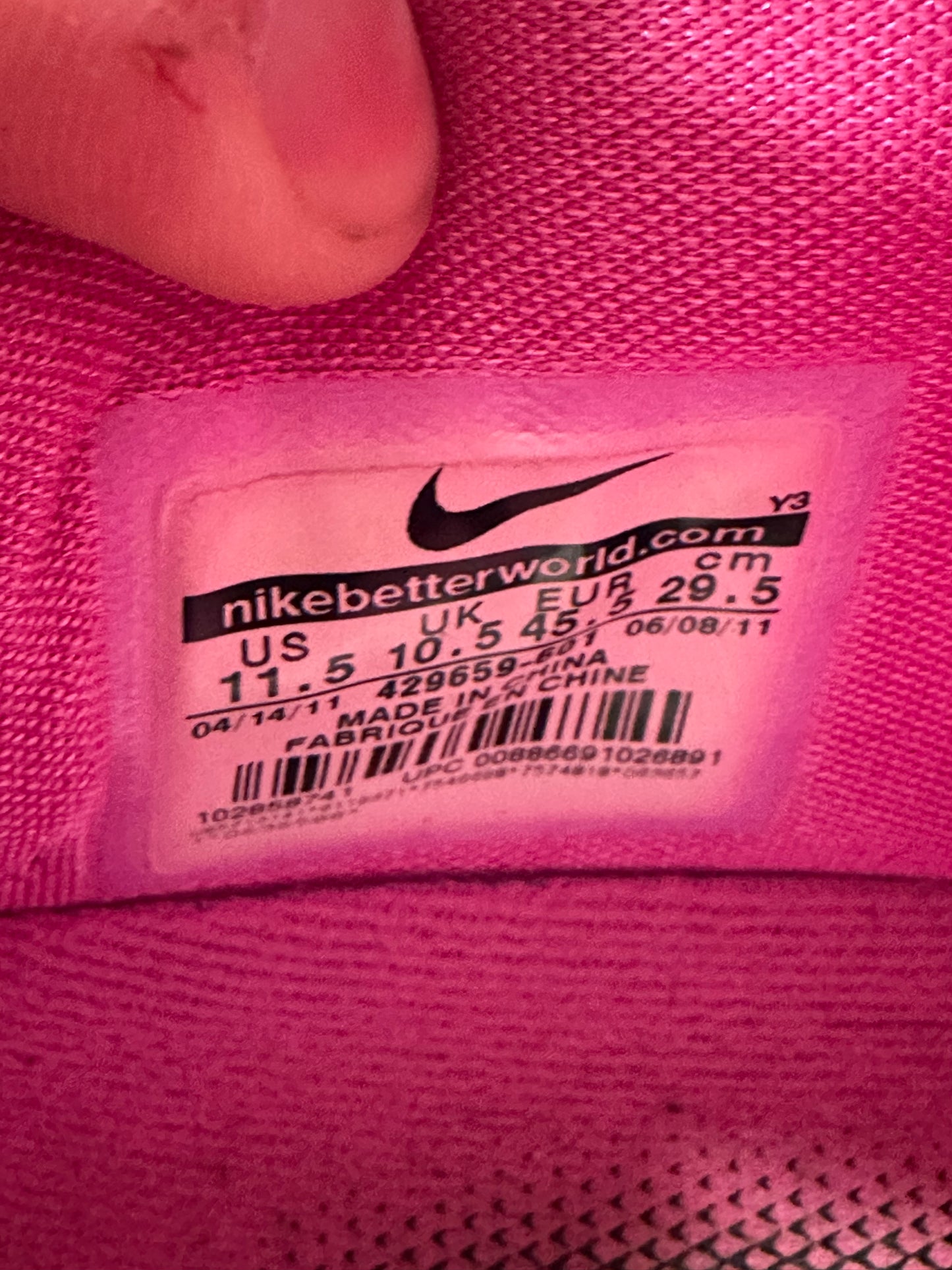 Nike Kobe 6 Kay Yow Think Pink (2011)