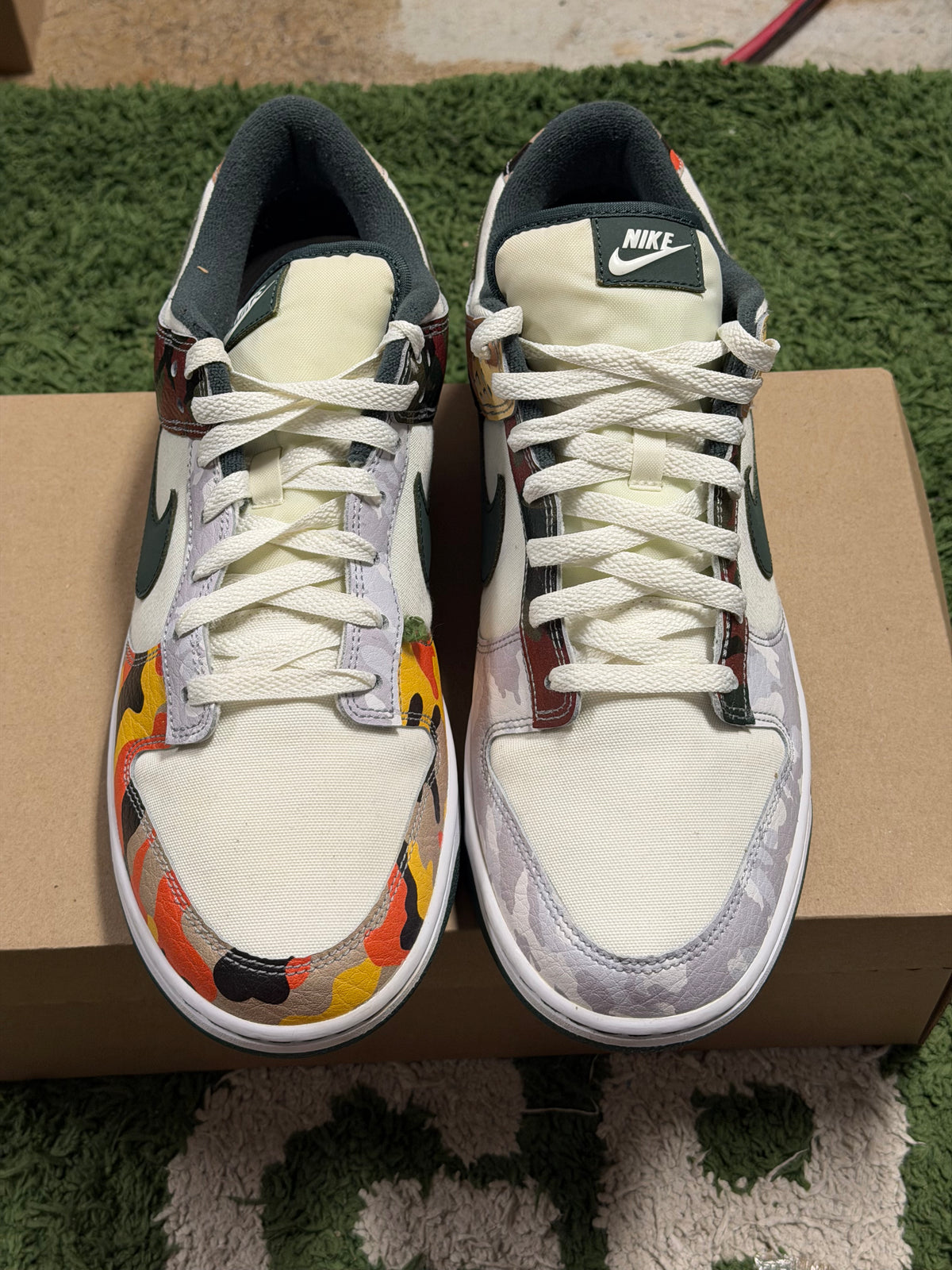 Nike Dunk Low SE Sail Multi-Camo