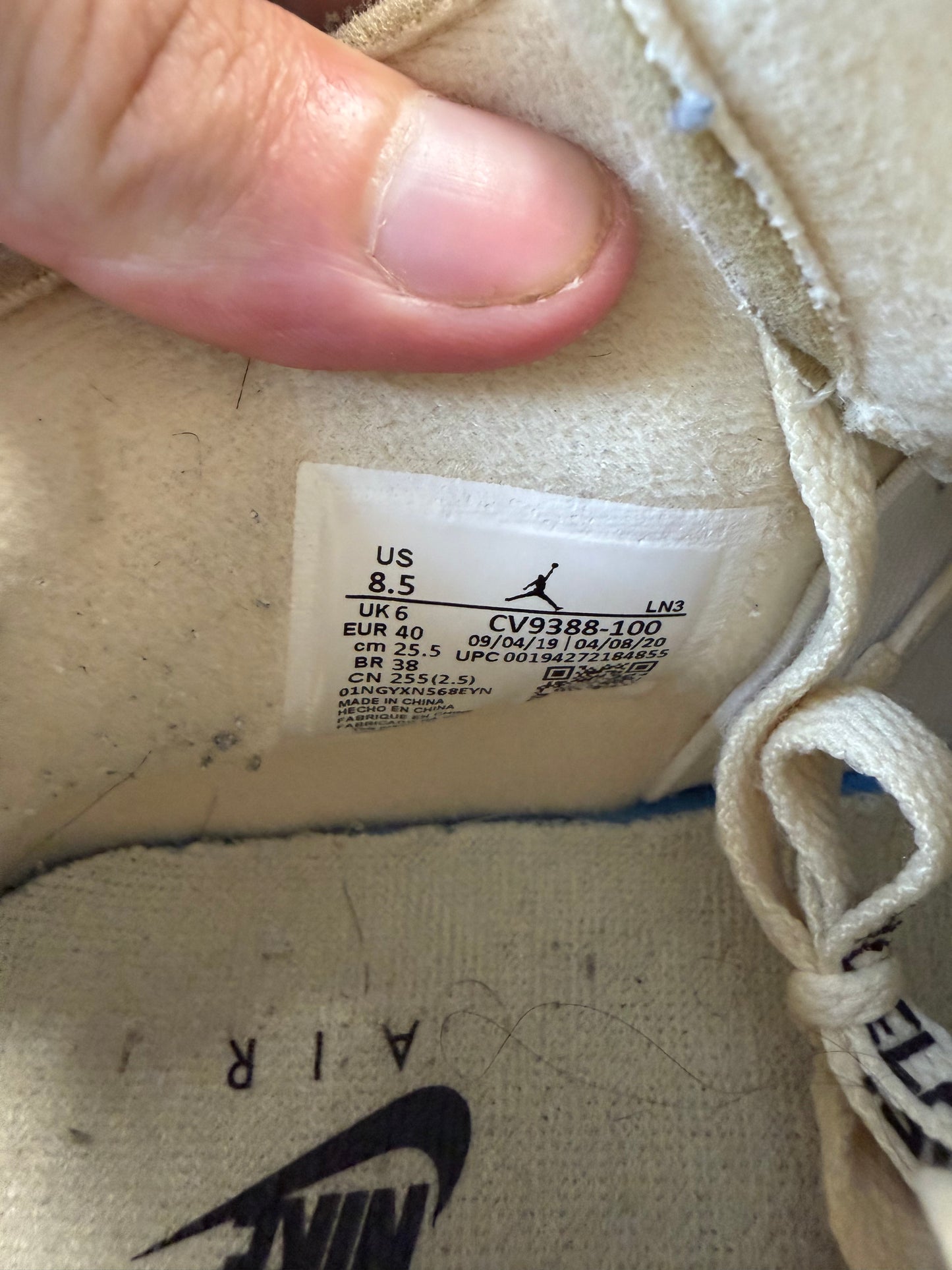 Jordan 4 Retro Off-White Sail (Women's)