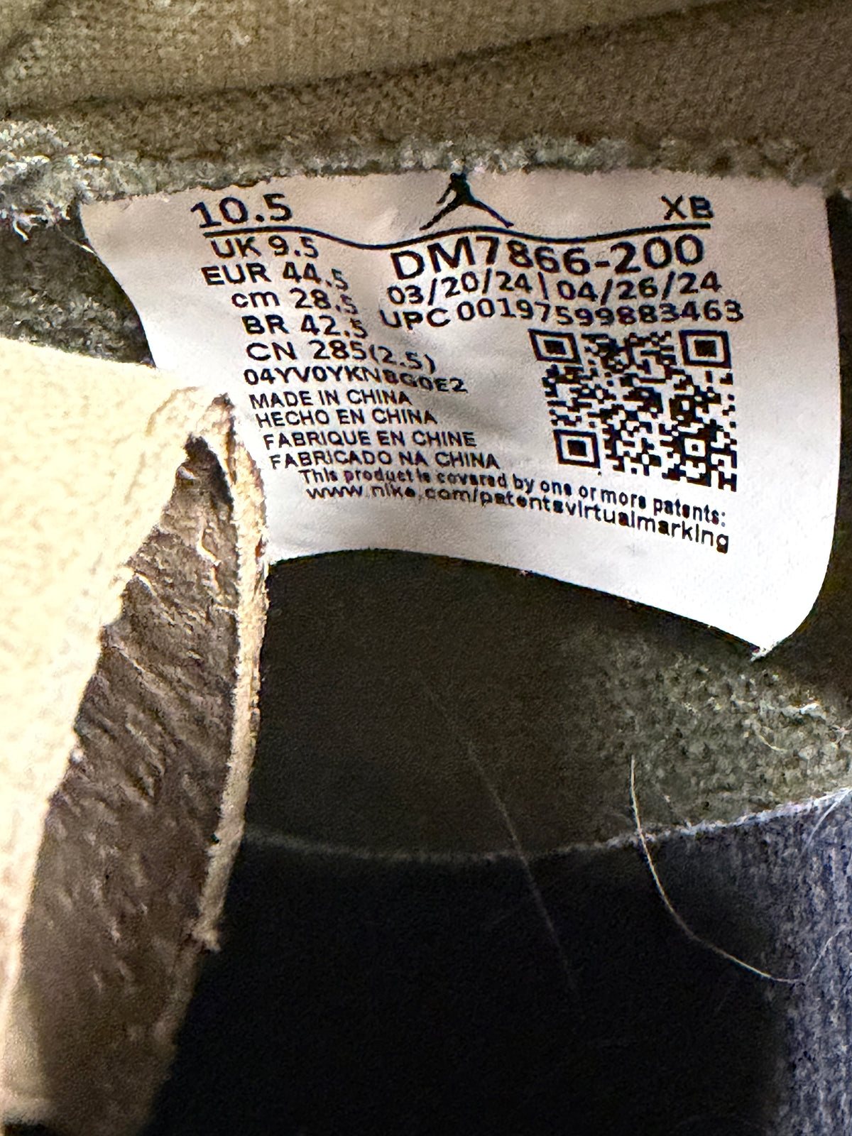 Jordan 1 Retro Low OG SP Travis Scott Medium Olive