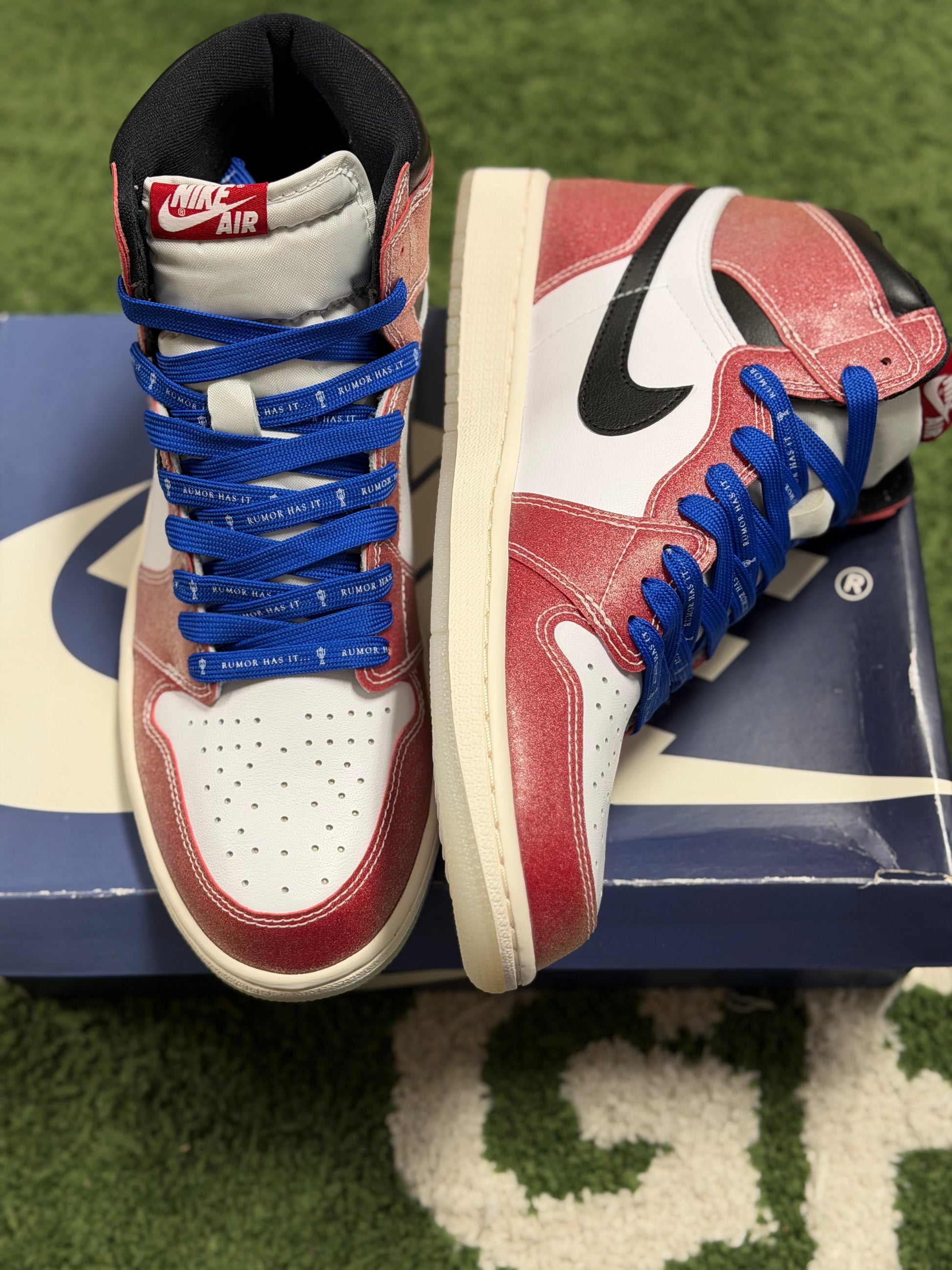 Jordan 1 Retro High Trophy Room Chicago (Friends and Family) (W/ Blue Laces)