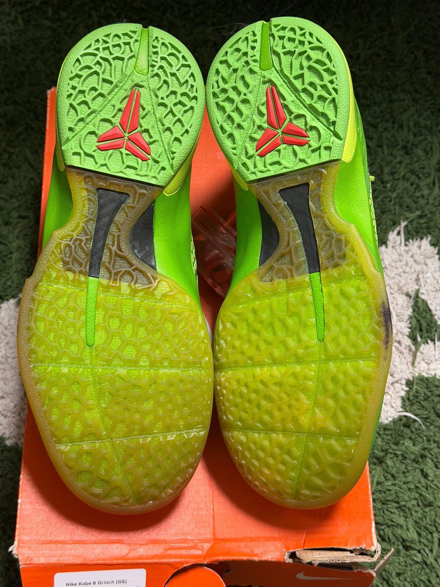 Nike Kobe 6 Grinch (GS)