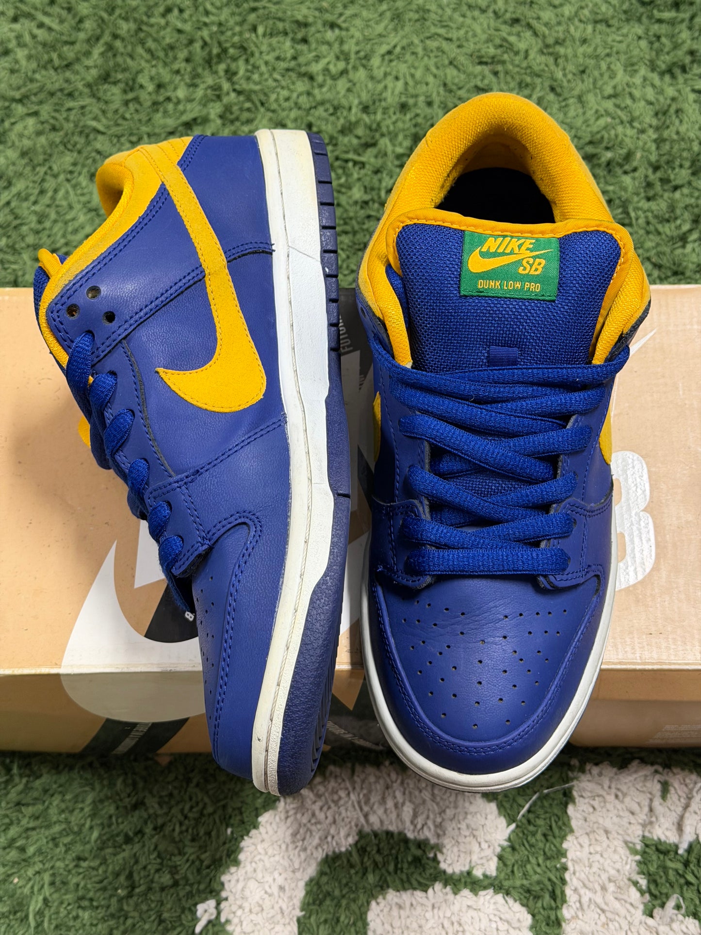 Nike SB Dunk Low Royal Blue Midas Gold