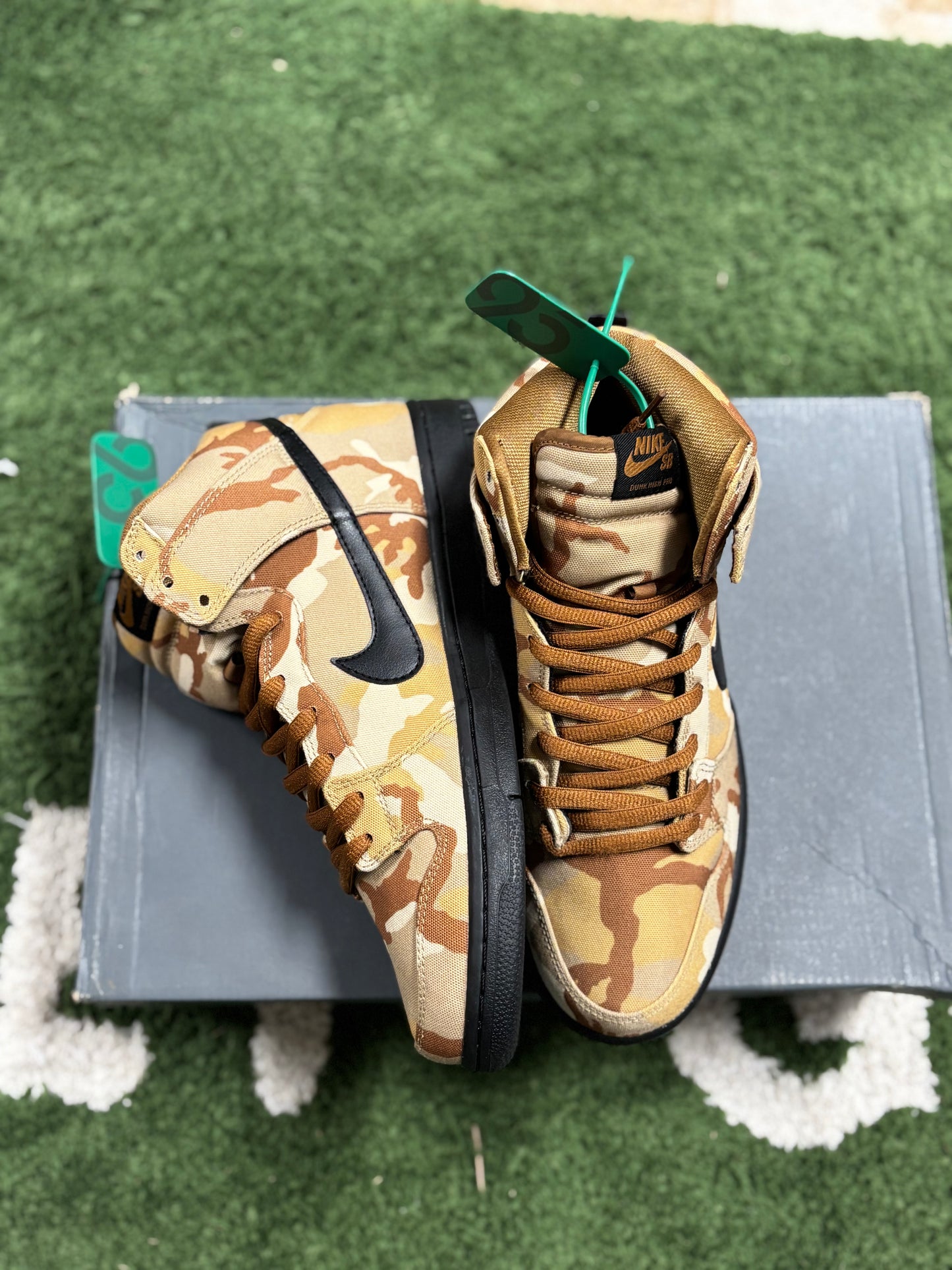 NIKE SB DUNK HIGH DESERT CAMO