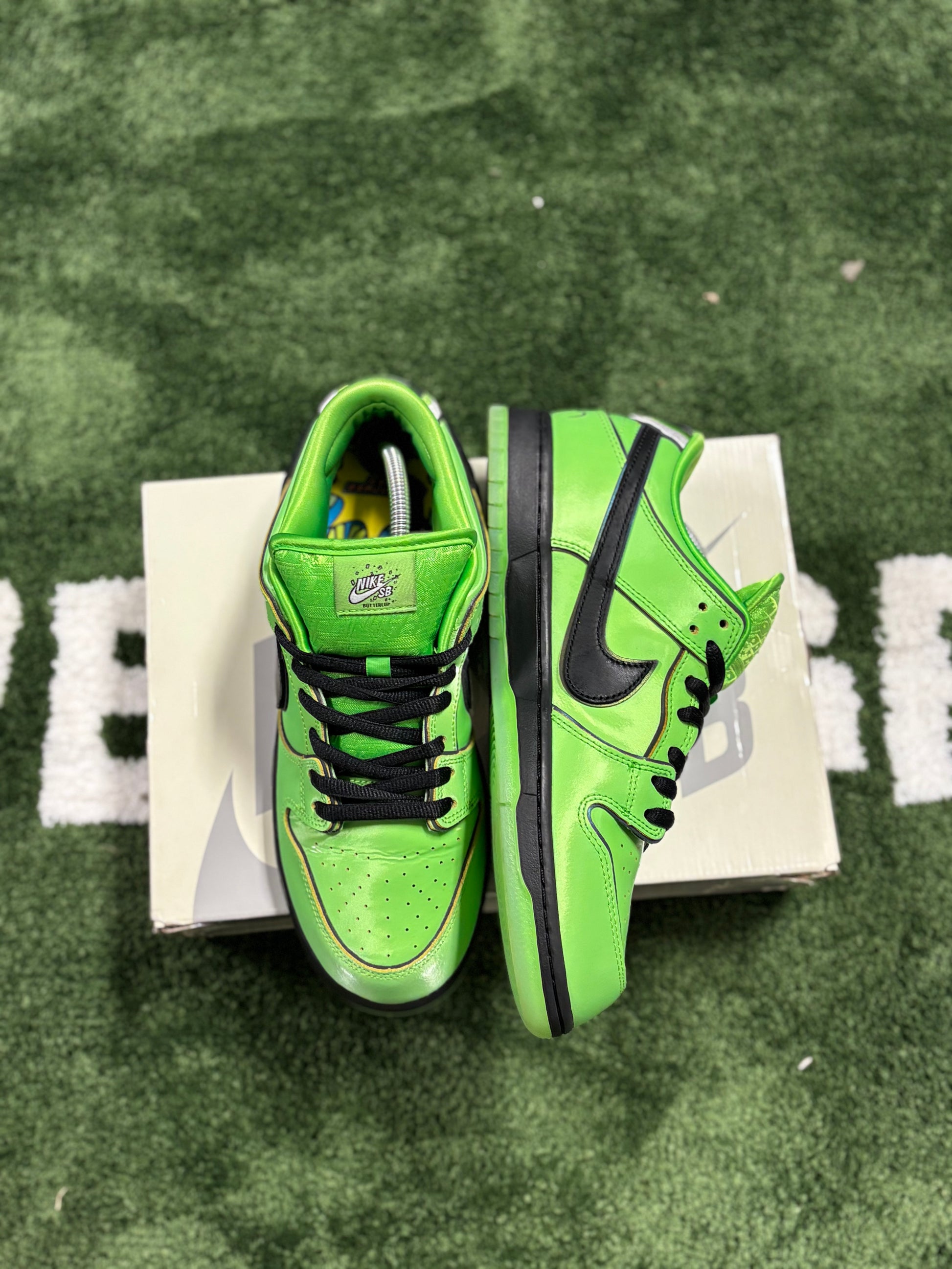 Nike SB Dunk Low The Powerpuff Girls Buttercup