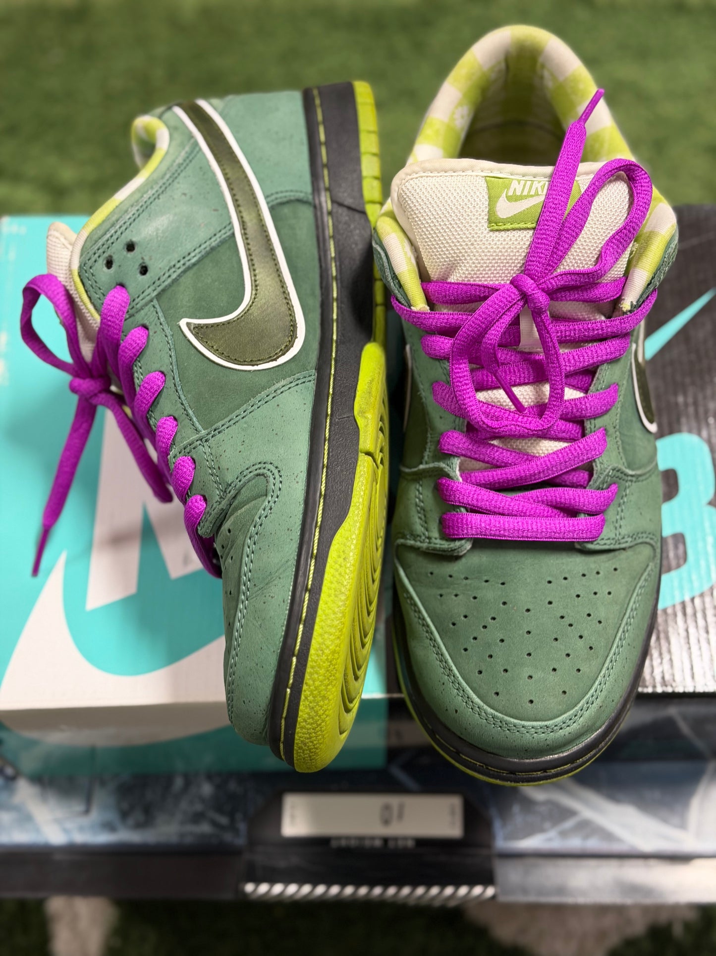 Nike SB Dunk Low Concepts Green Lobster (Special Box)