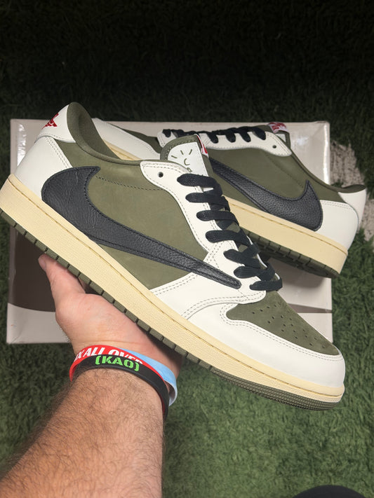 Jordan 1 Retro Low OG SP Travis Scott Medium Olive