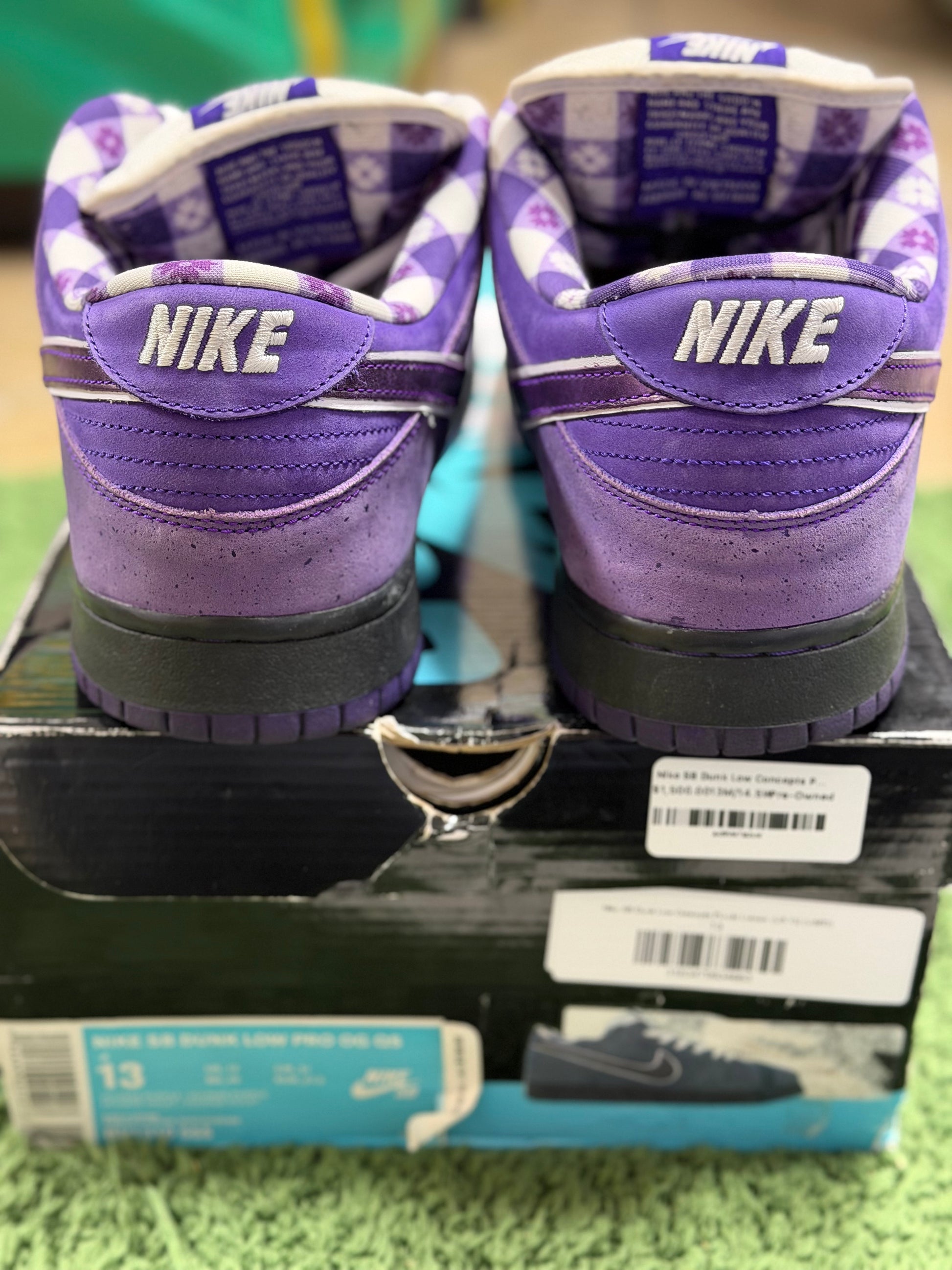 Nike SB Dunk Low Concepts Purple Lobster