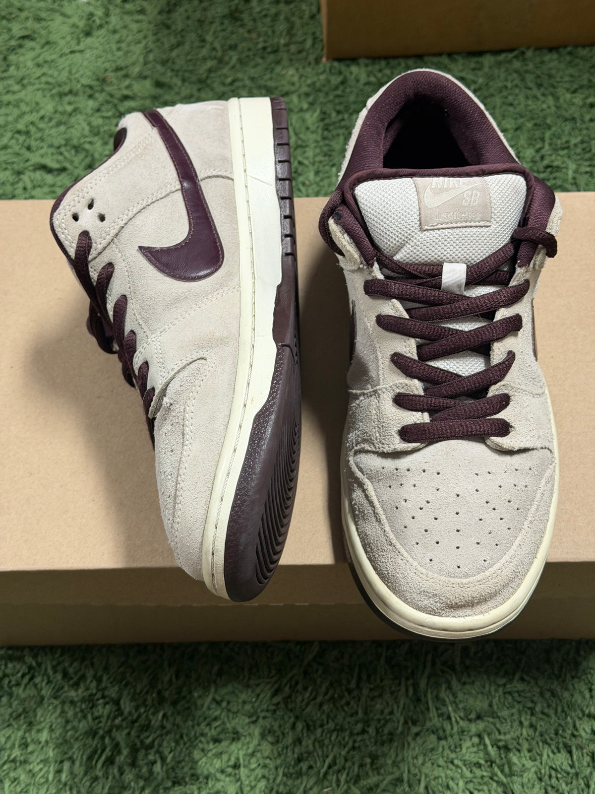 Nike SB Dunk Low Desert Sand Mahogany