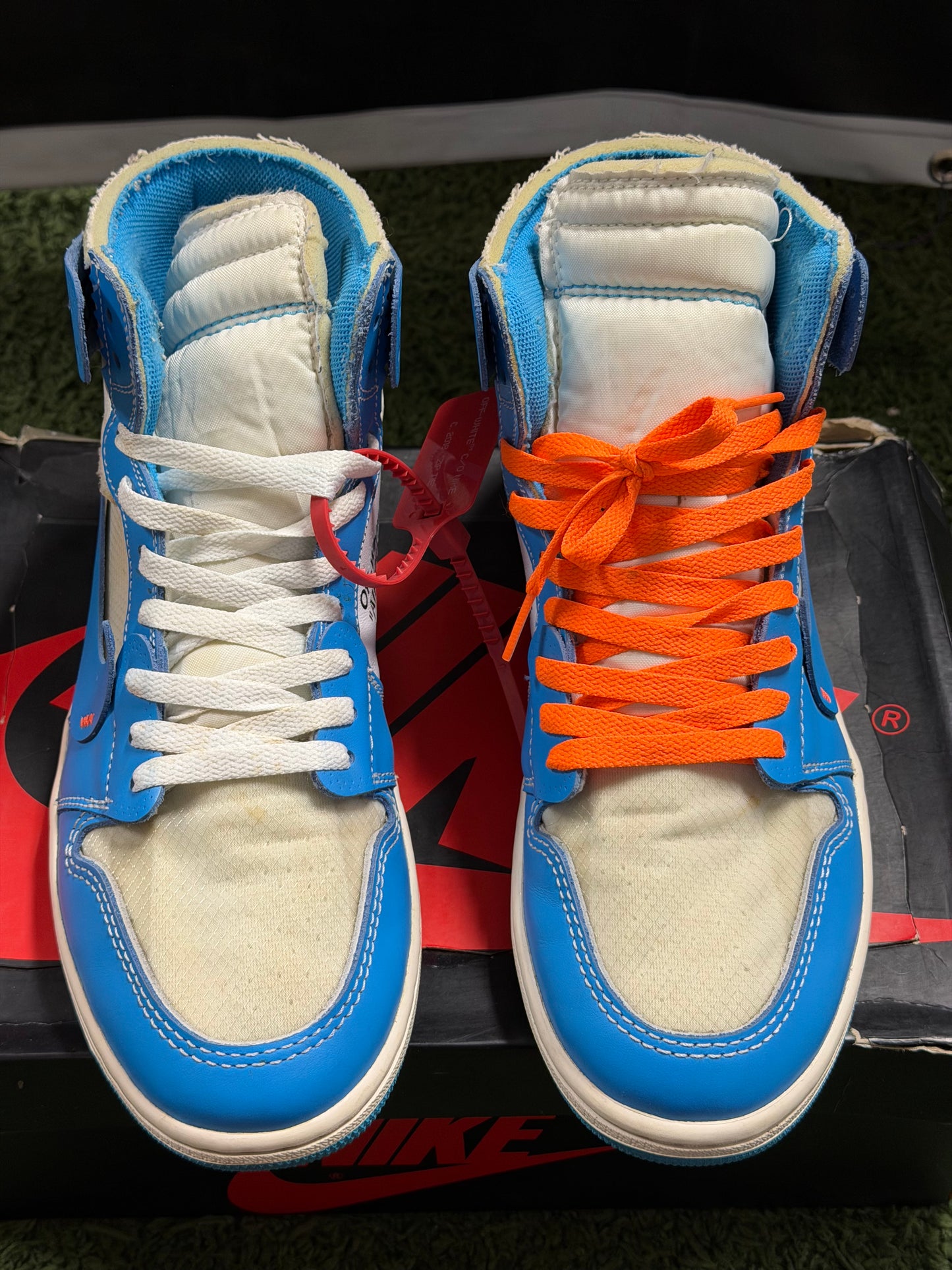 Jordan 1 Retro High Off-White University Blue