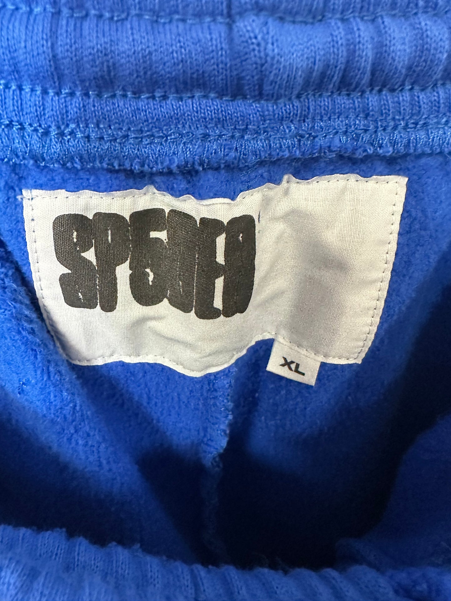 Sp5der Angel Number Sweatpant Blue