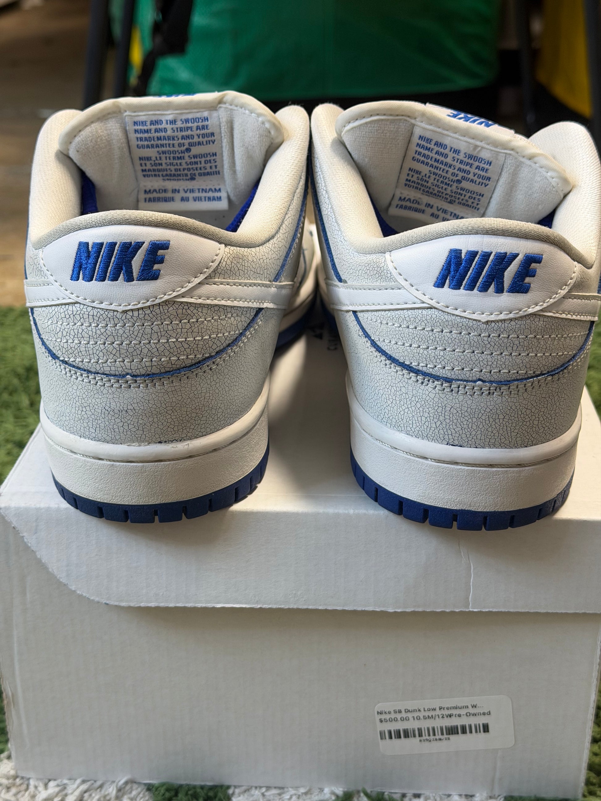 Nike SB Dunk Low Premium White Game Royal