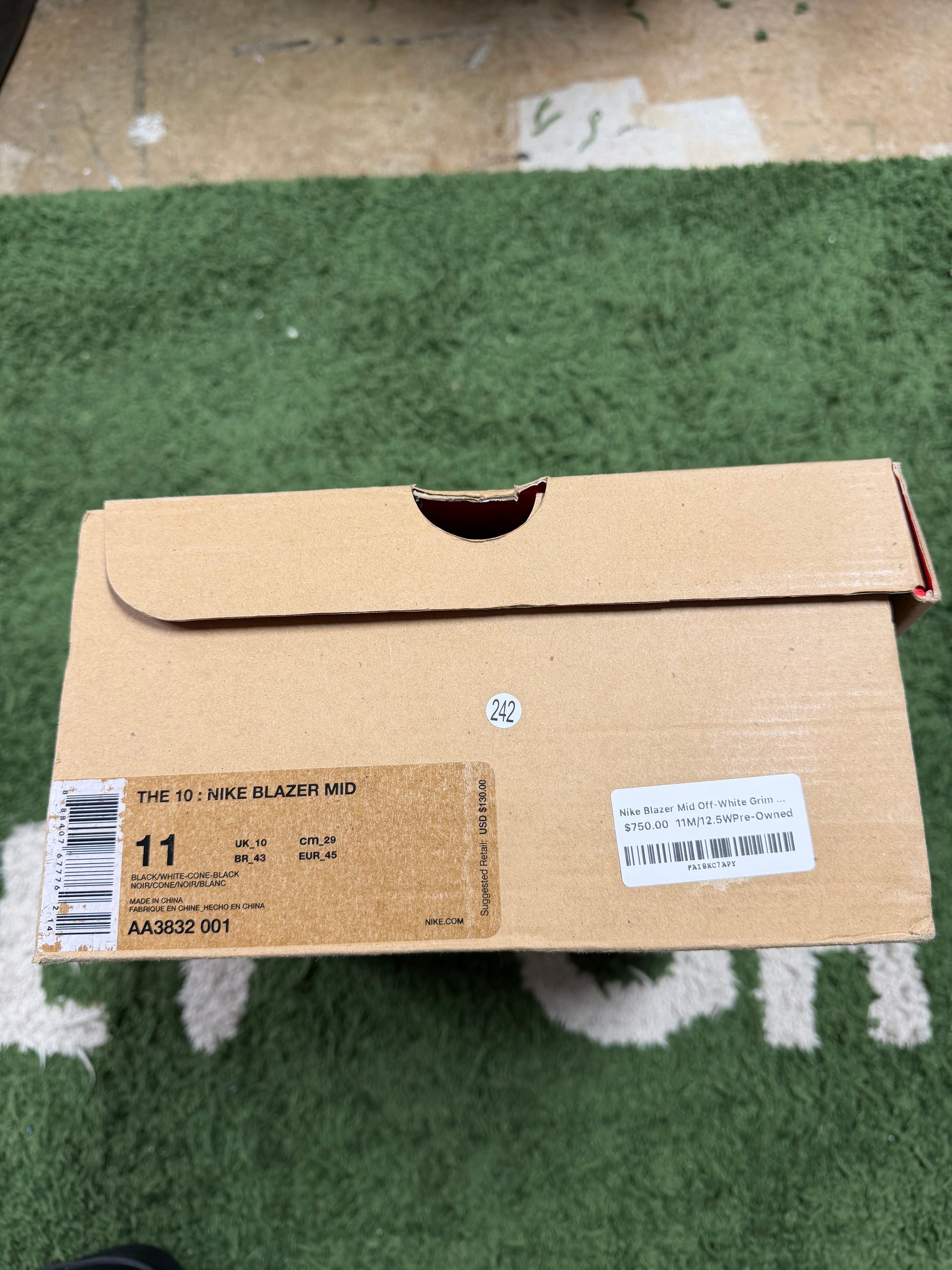 Nike Blazer Mid Off-White Grim Reaper
